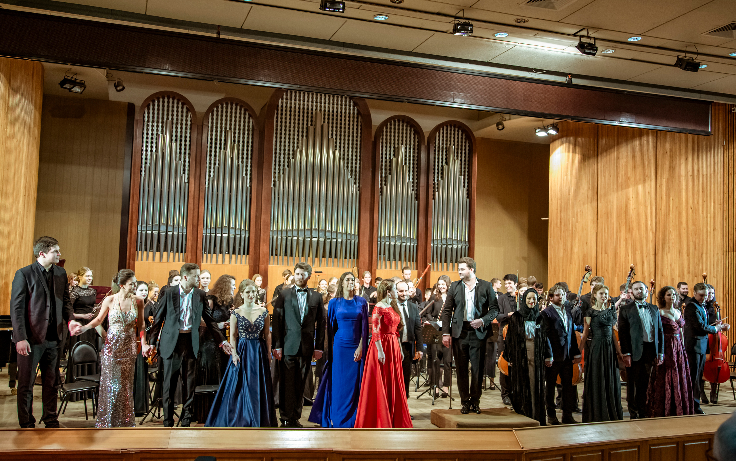 Гала концерт департамента вокалистов XIV Зимний международный фестиваль искусств. Фотограф в Сочи Юрий Шептаев