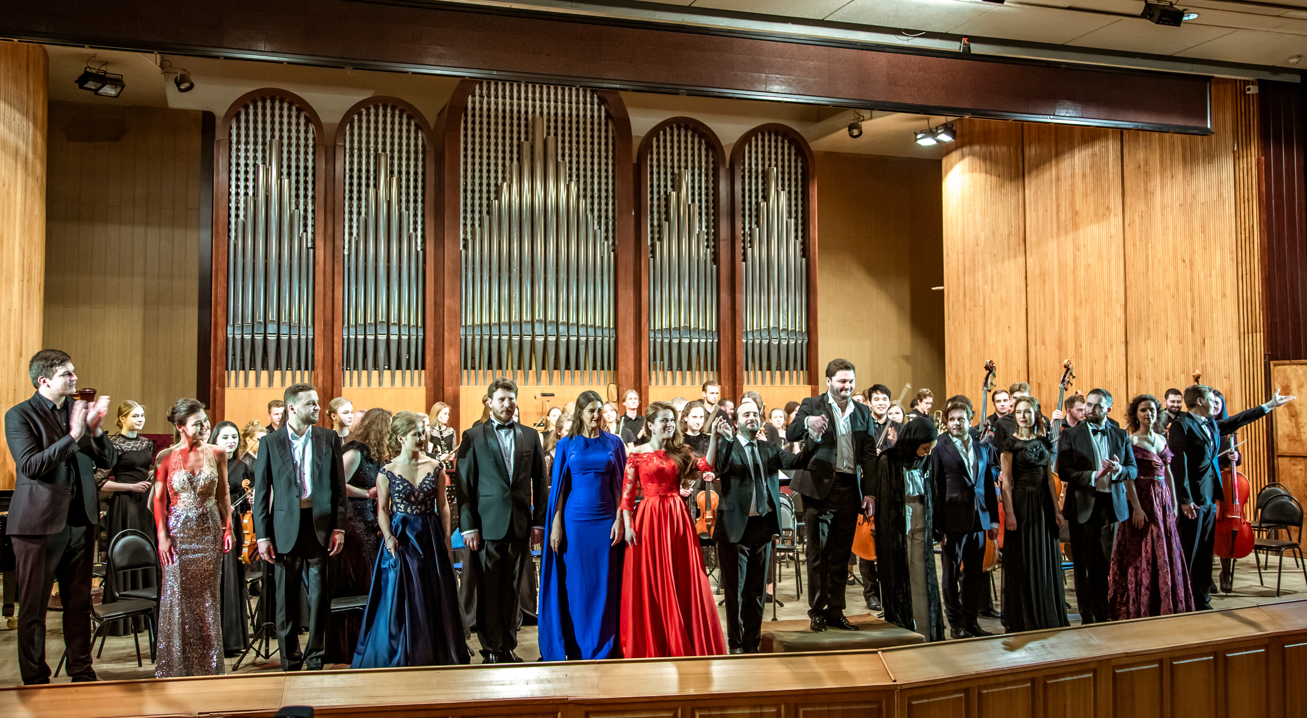 Гала концерт департамента вокалистов XIV Зимний международный фестиваль искусств. Фотограф в Сочи Юрий Шептаев