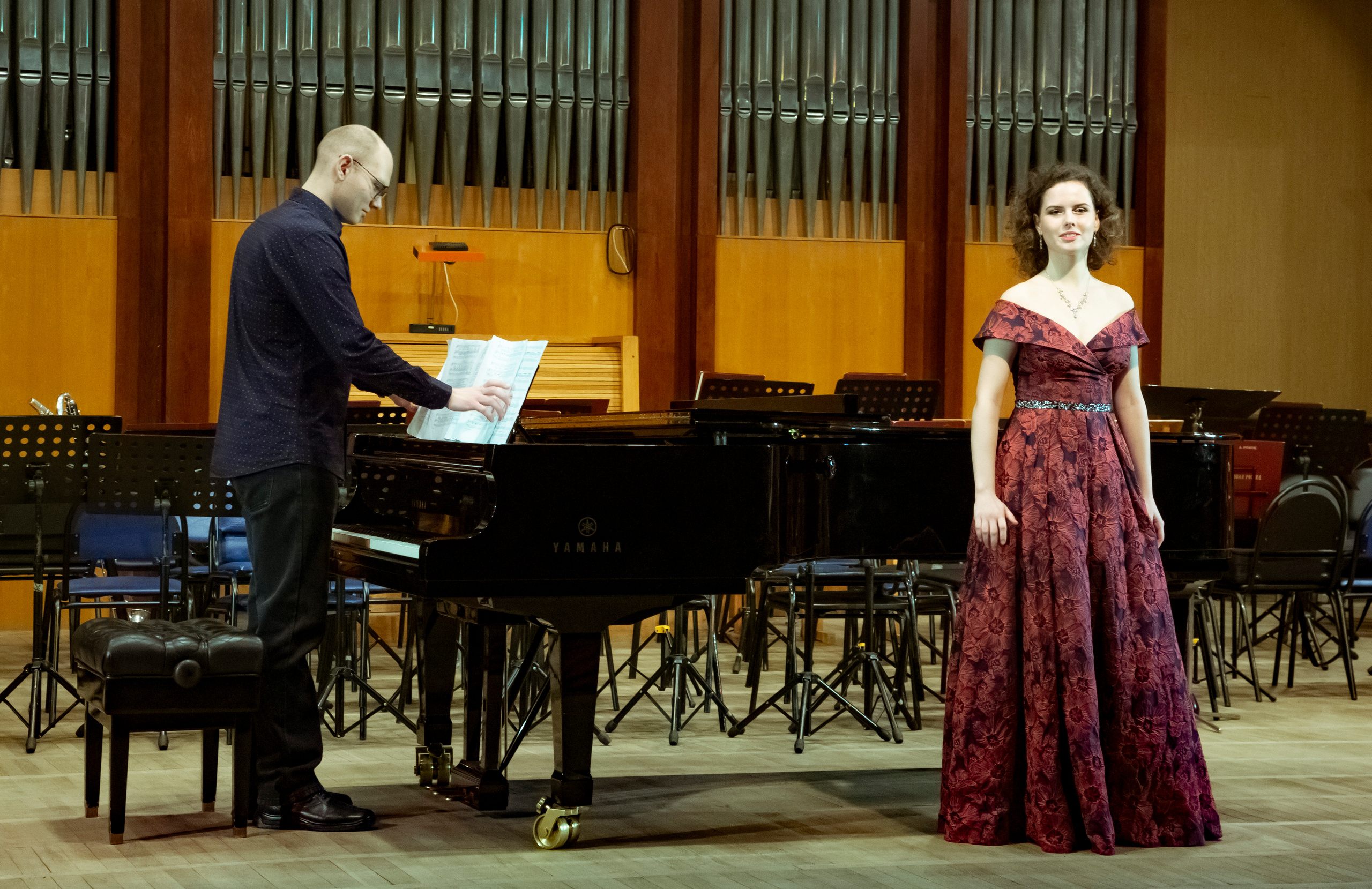 Гала концерт департамента вокалистов XIV Зимний международный фестиваль искусств. Фотограф в Сочи Юрий Шептаев