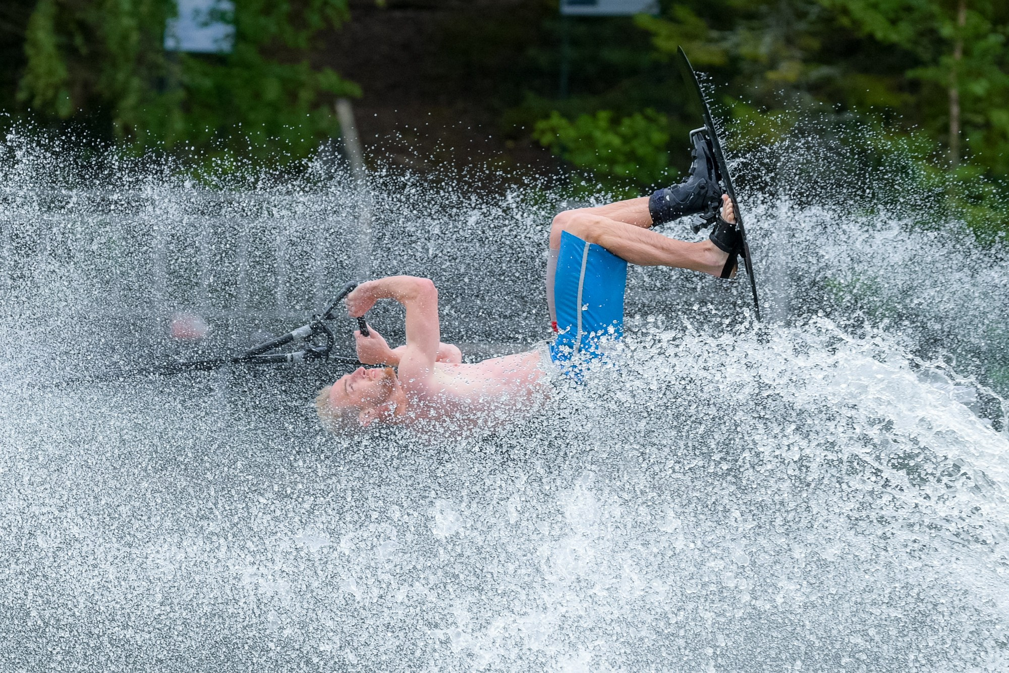 Чемпионат России по воднолыжному спорту. Елена Дружинина. Спортивный и репортажный фотограф