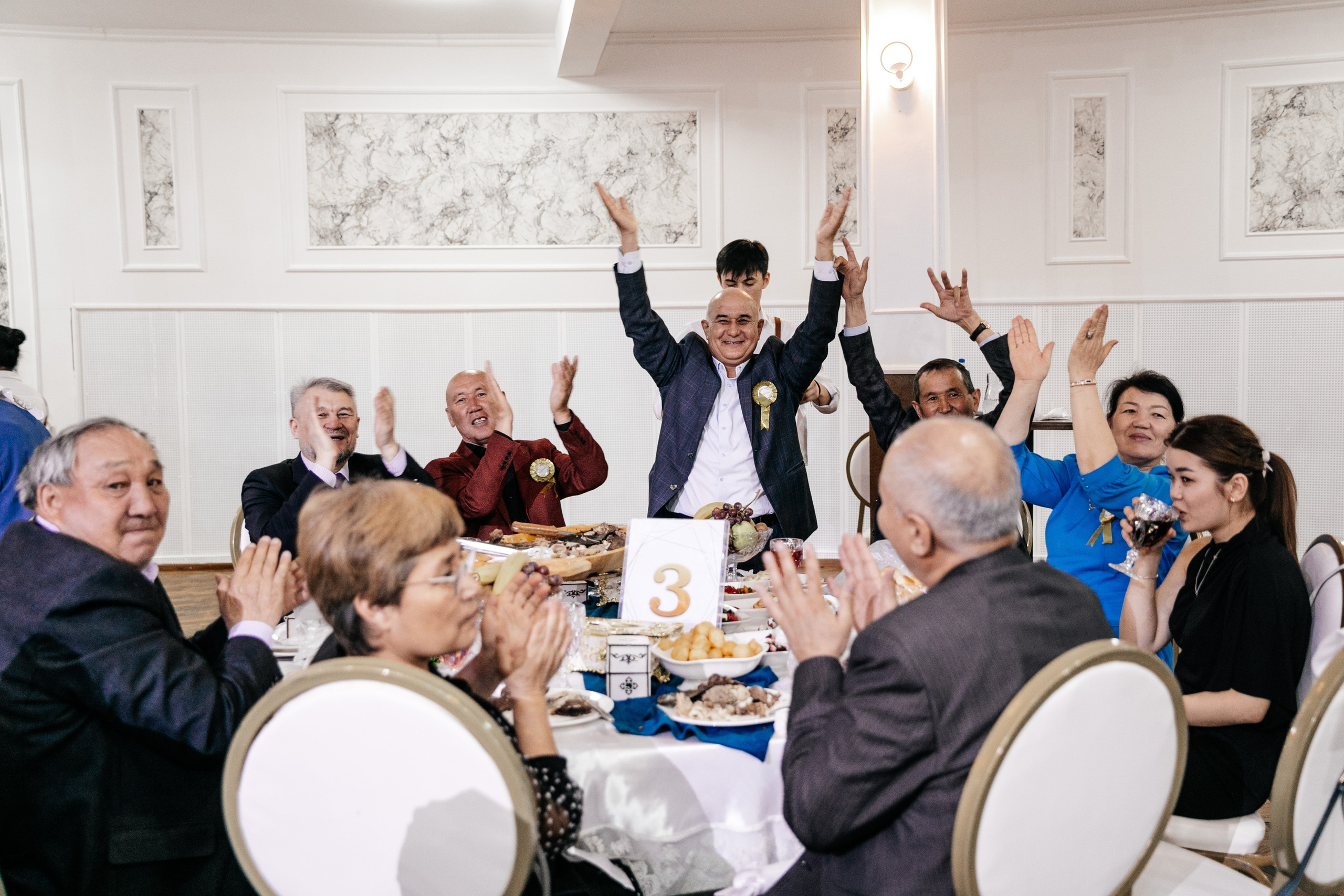 Свадебный банкет Абылайхан и Меруерт. Akkanatart.kz