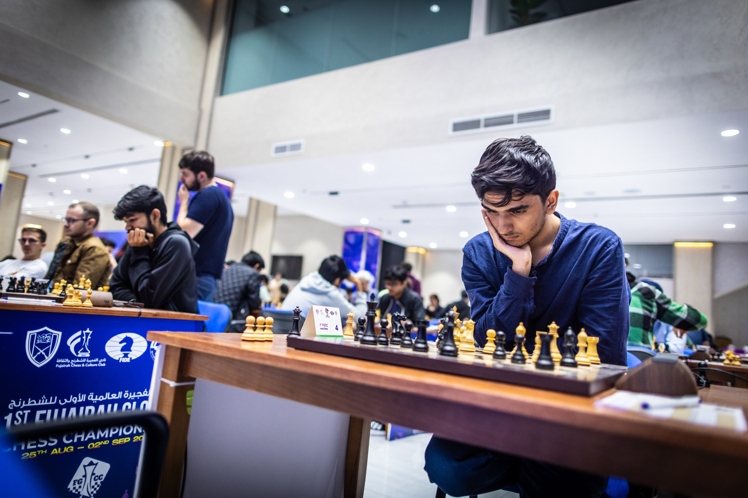 2025.08.29 1st. FUJAIRAH GLOBAL Chess Championship — Round6. Фотограф Анна Штурман (репортажная съёмка любых событий и мероприятий) Anna Shtourman photographer