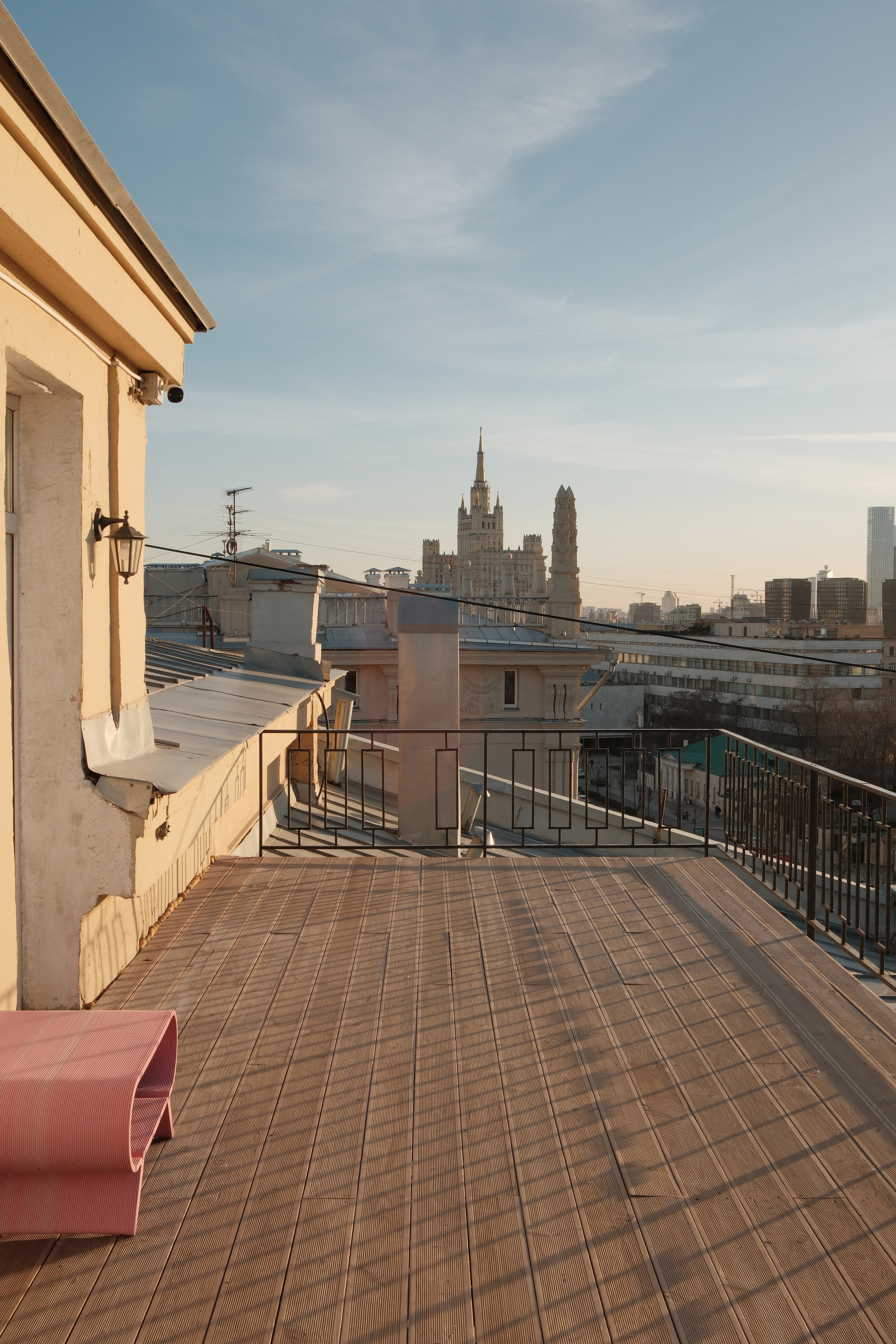 Интерьер Комната с террасой. Фотостудия Jam