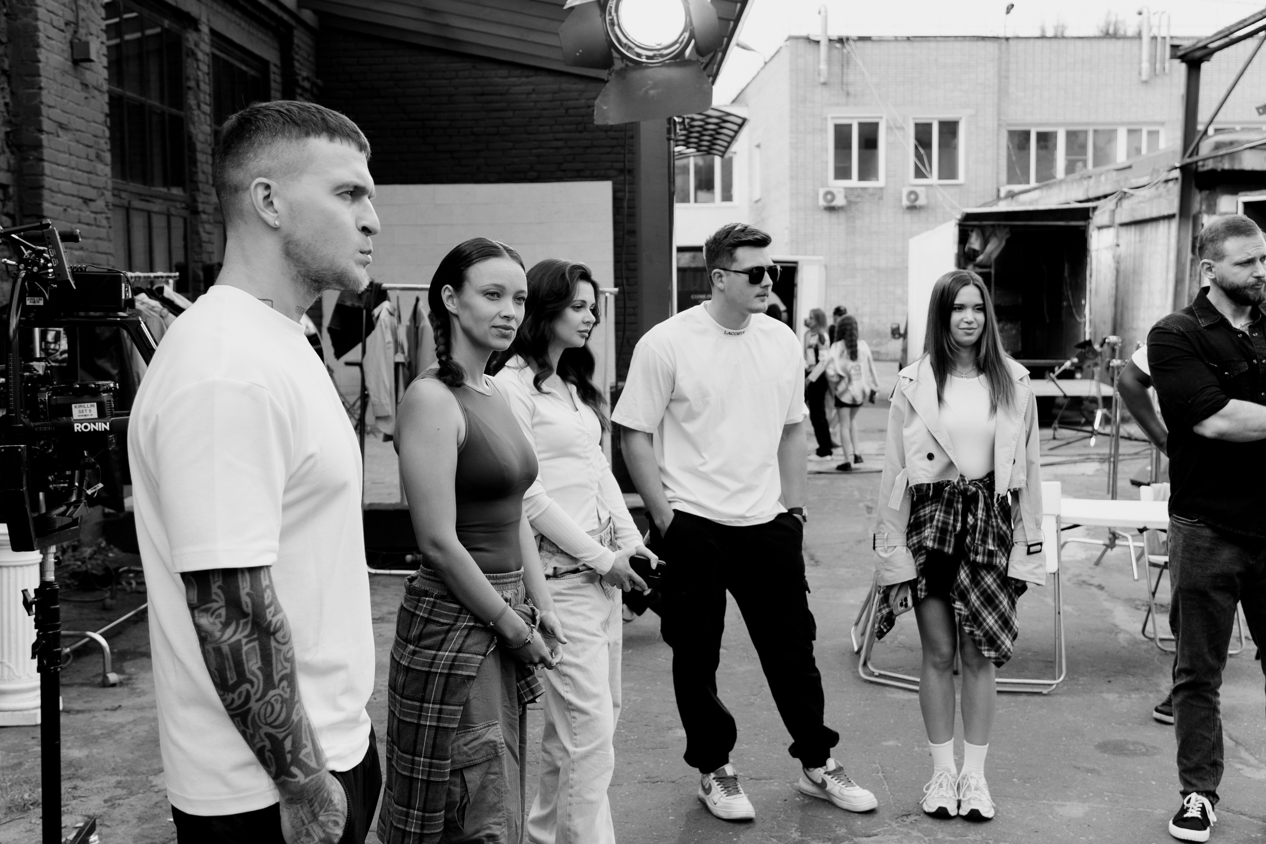 Съемки клипа. Портретный фотограф в Санкт-Петербурге Филатов Максим