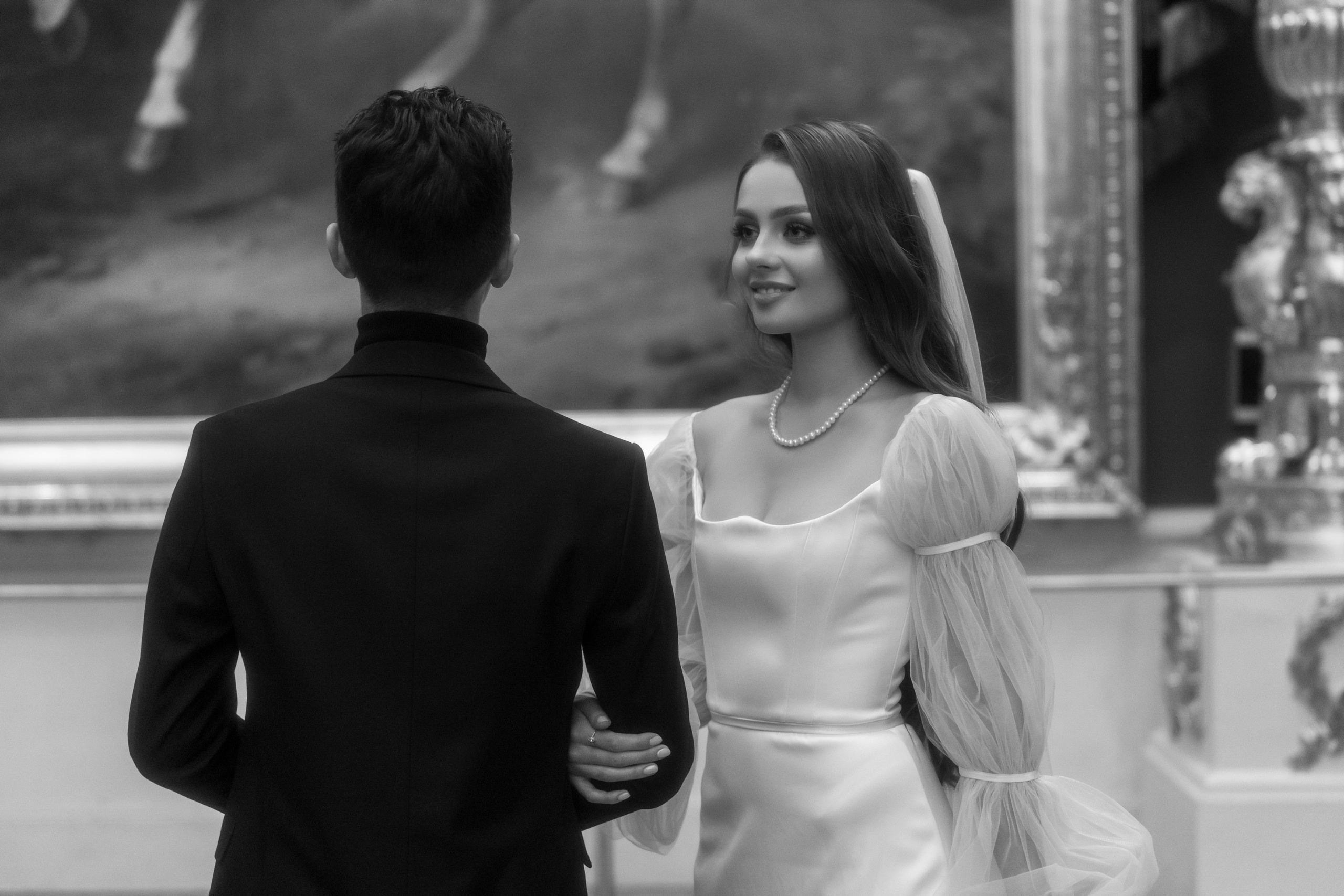 Фотосессия в Эрмитаже упрекрасно передаст Ваш стиль свадьбы!