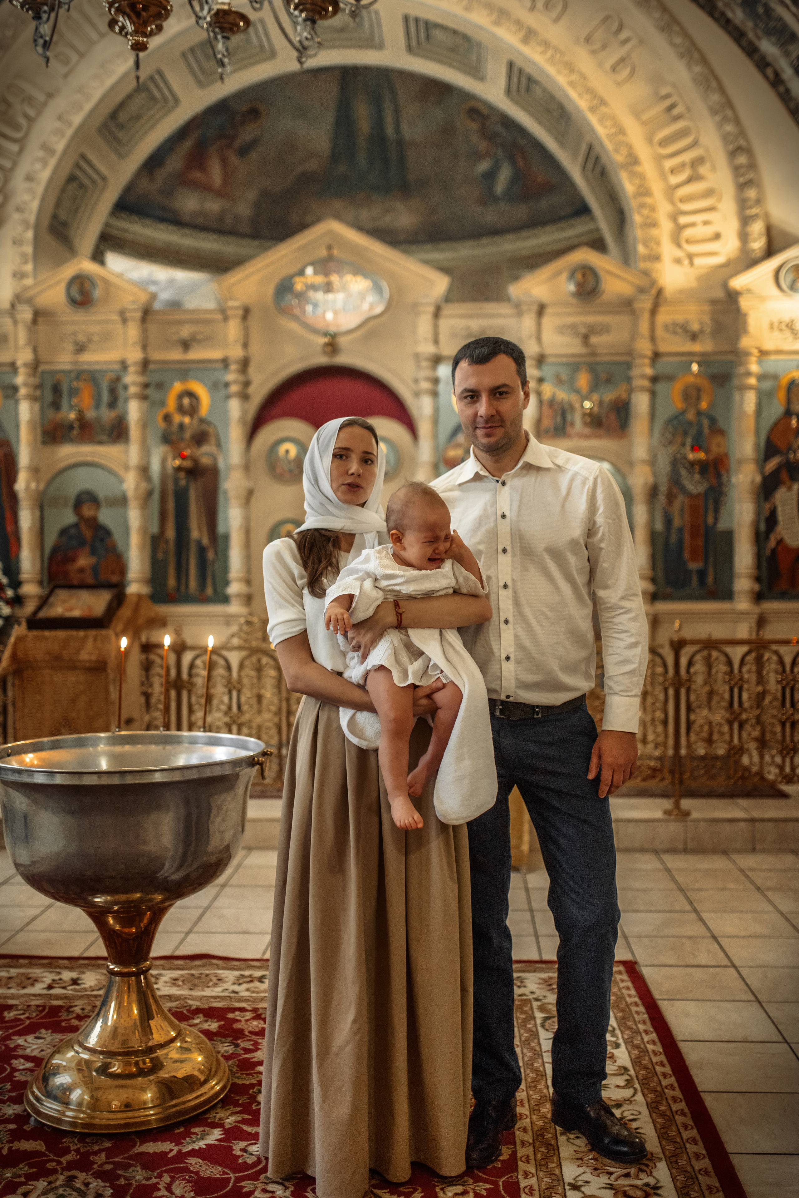 Таинство Крещения. Семейный, детский и будуарный фотограф в Москве Владимир Никитин