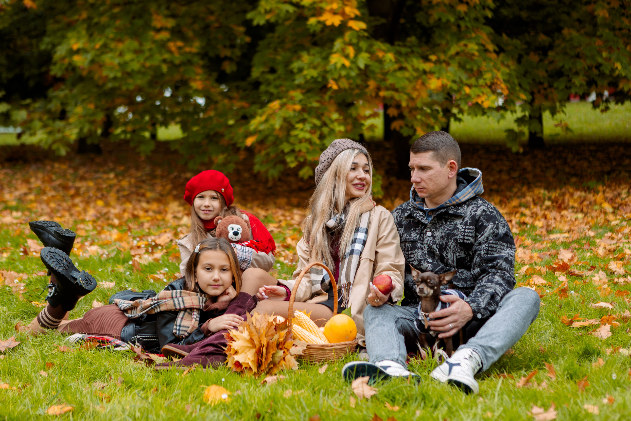 Осенняя семейная фотосессия. Репортажный, семейный, свадебный, портретный фотограф