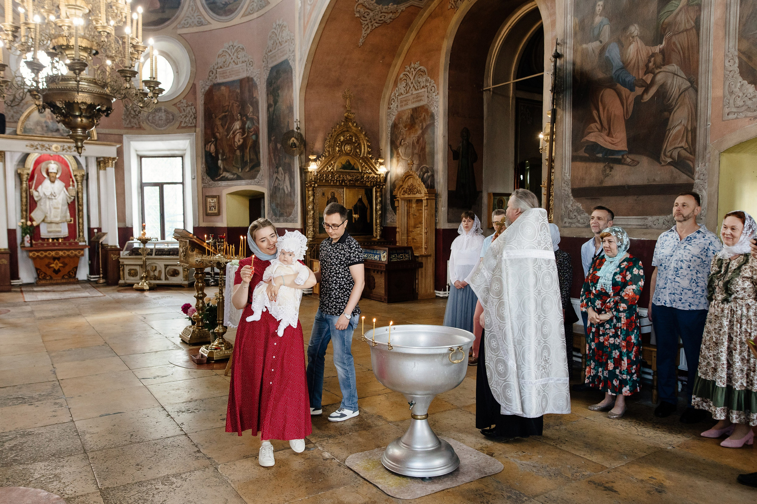 Крещение Агаты. Свадебный и семейный фотограф Екатерина Иванова