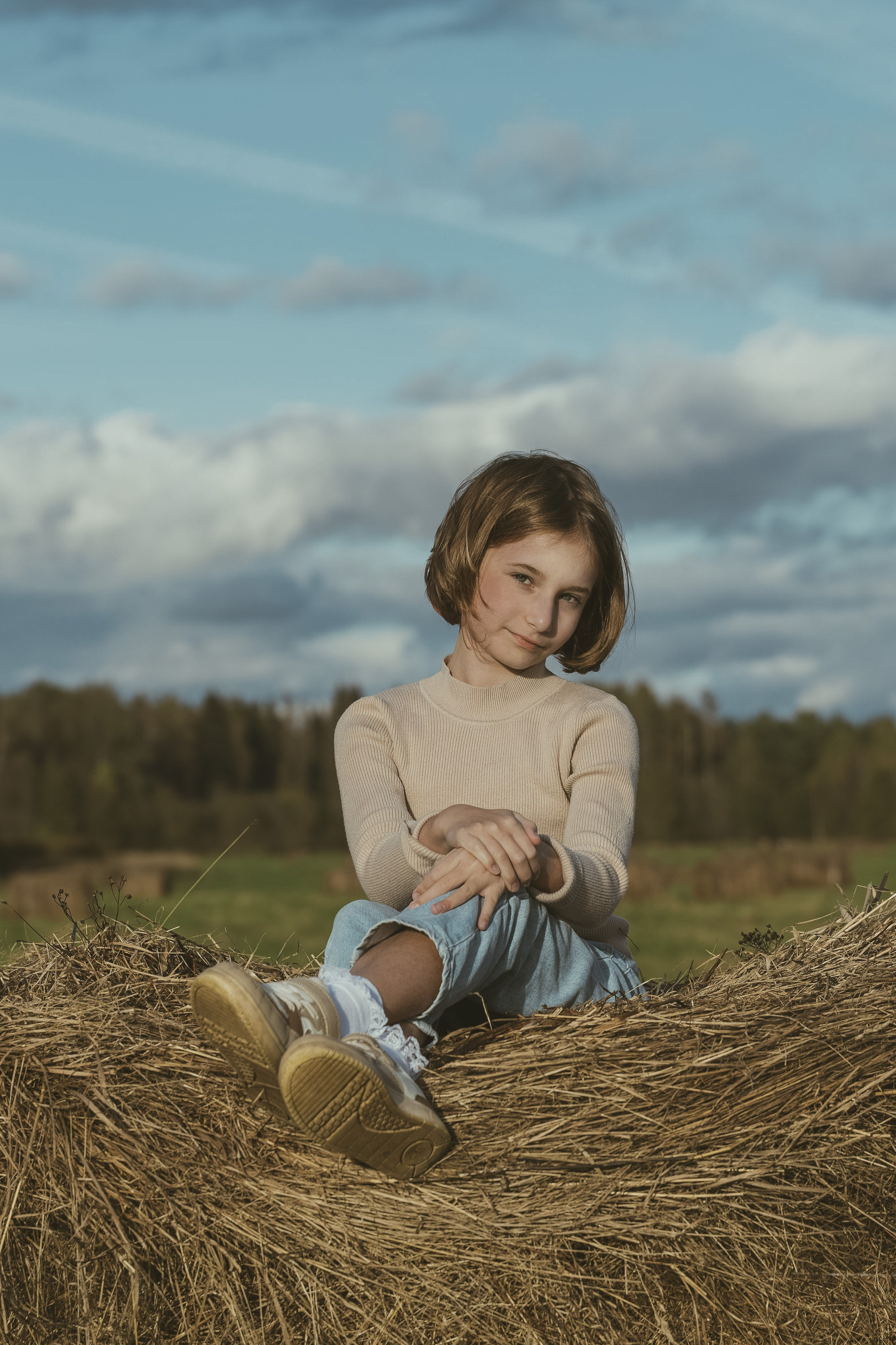 Стога. Портретный фотограф в Санкт-Петербурге Дария Сыч