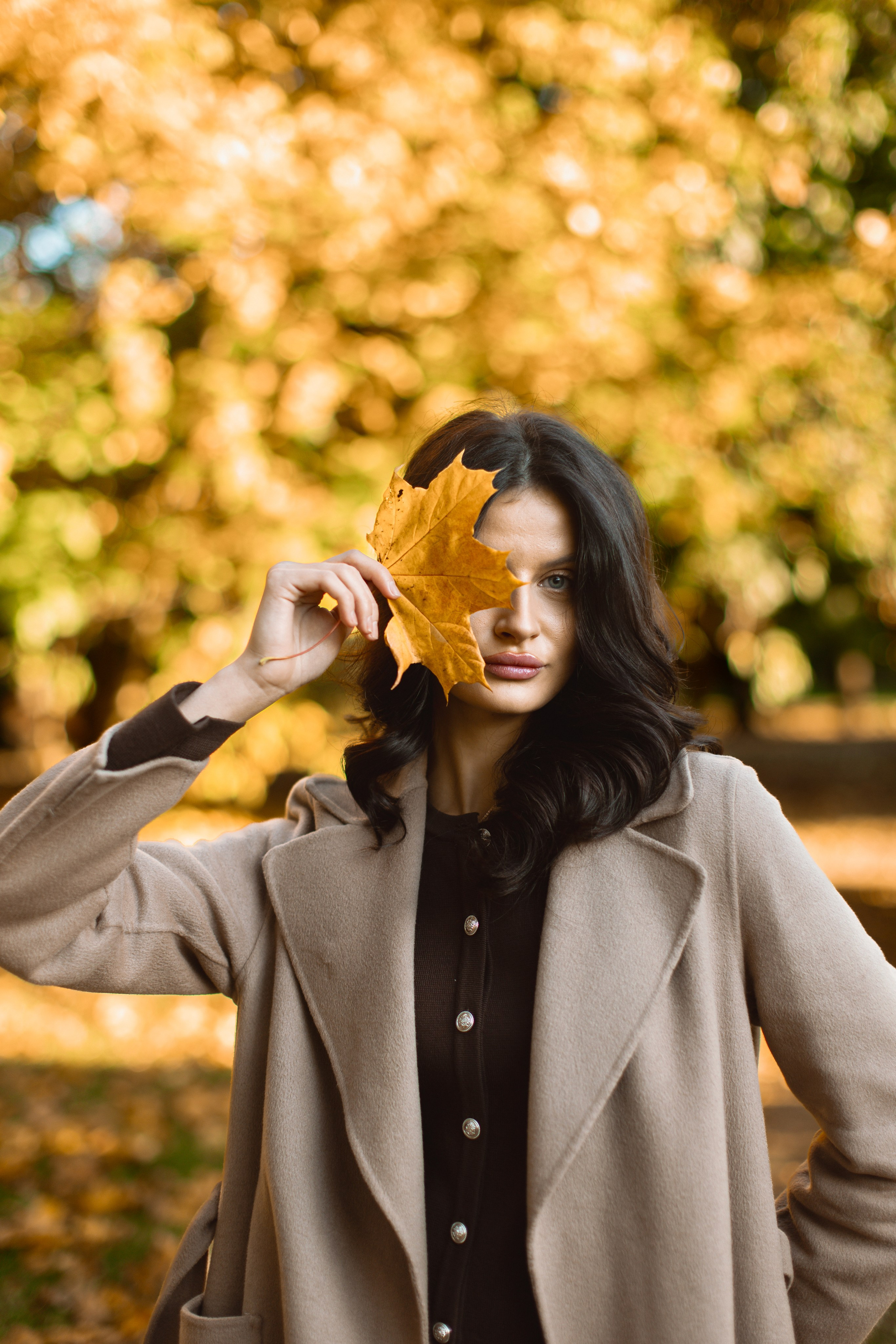 Осень в парке. Свадебный и семейный фотограф Москва и Московская область