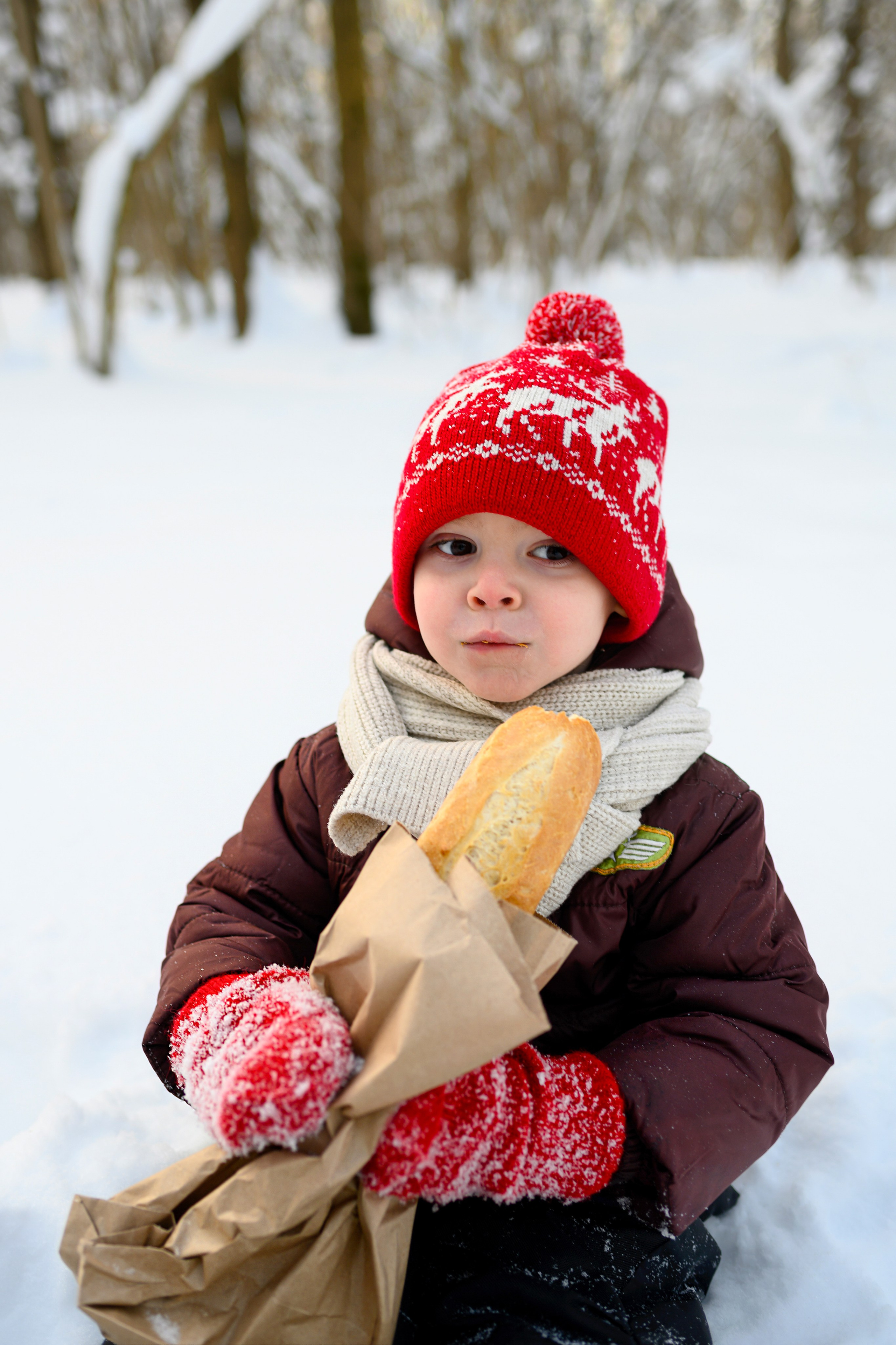 Зимние фотопрогулки. Семейный, детский фотограф в Москве Дегтярева Анастасия