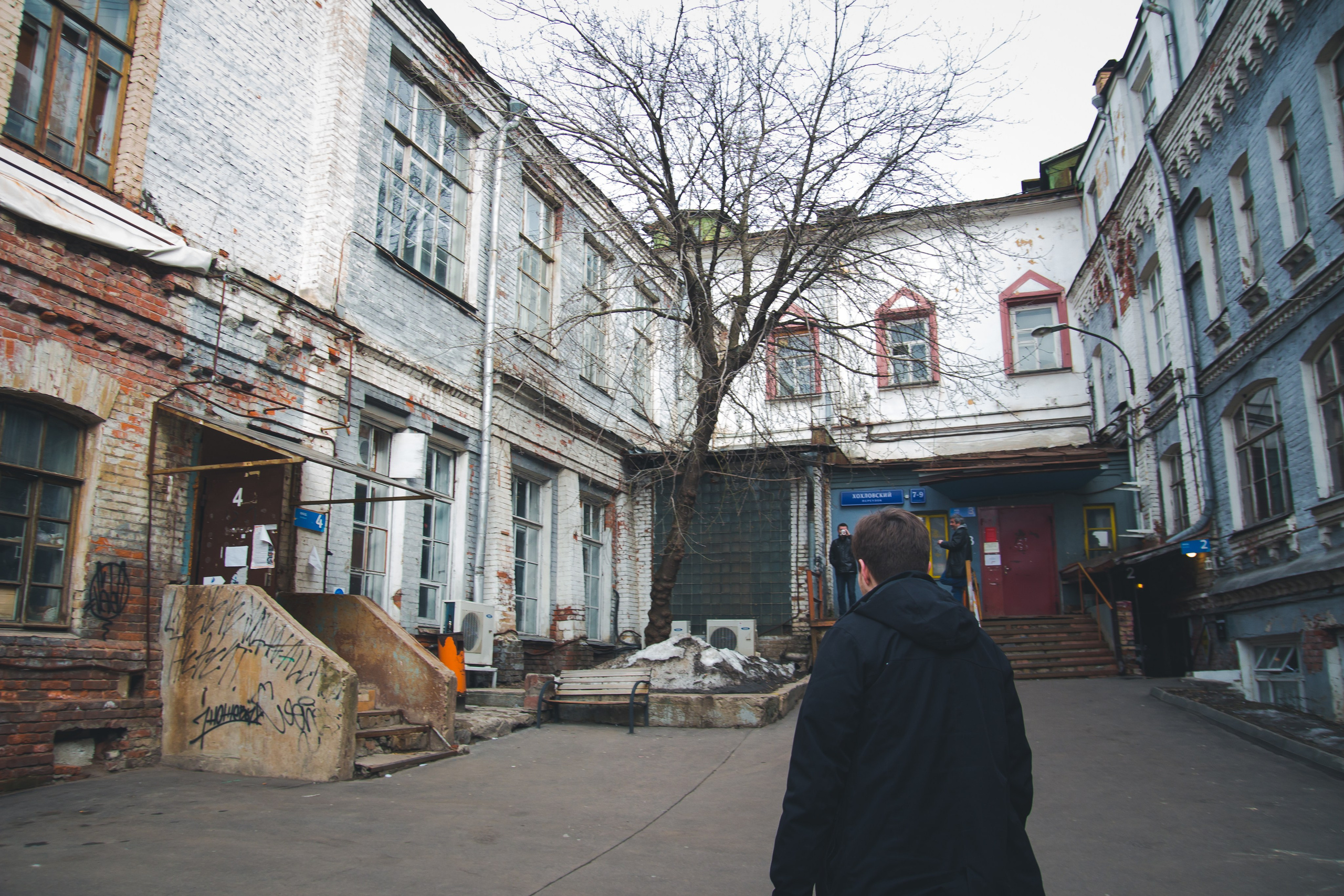 С Сашей на Хохловке. Фотограф Мария Згонник