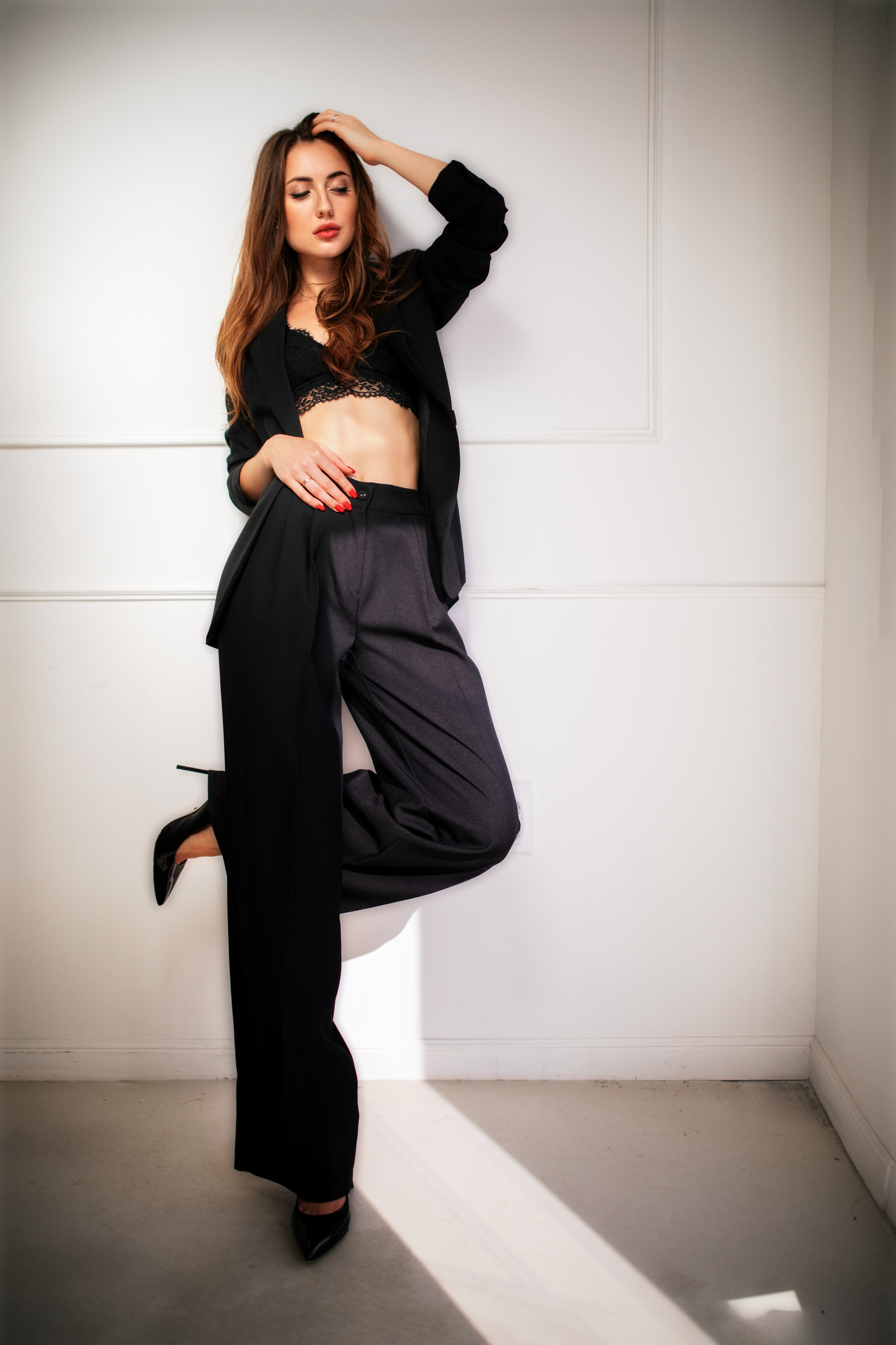 Съемка с Анастасией в интерьерной студии в формате для «себя»