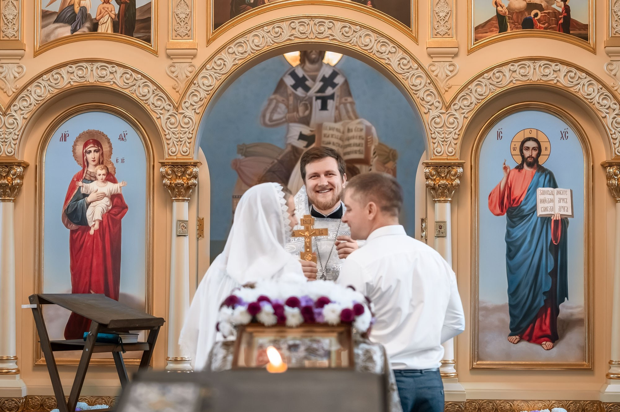 Таинство Венчания (репортажная съемка). Moscow_CPC