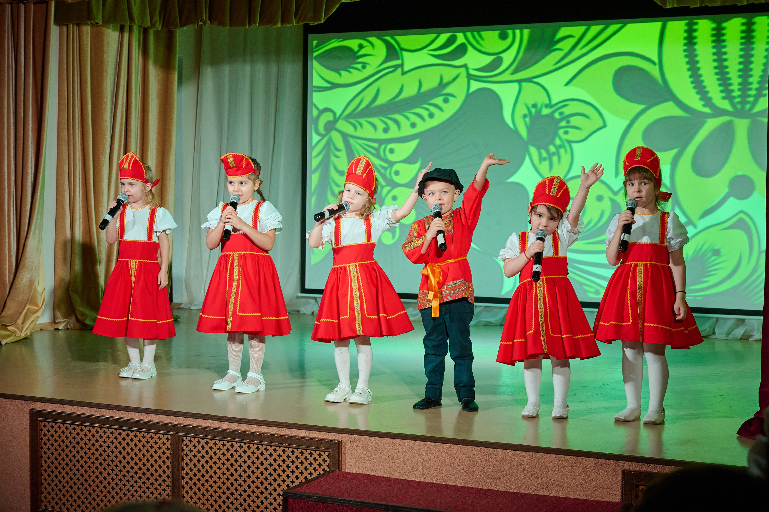 НОвогодний концерт. дк Виноградный. Жизнь курорта Кабардинка в фотографиях