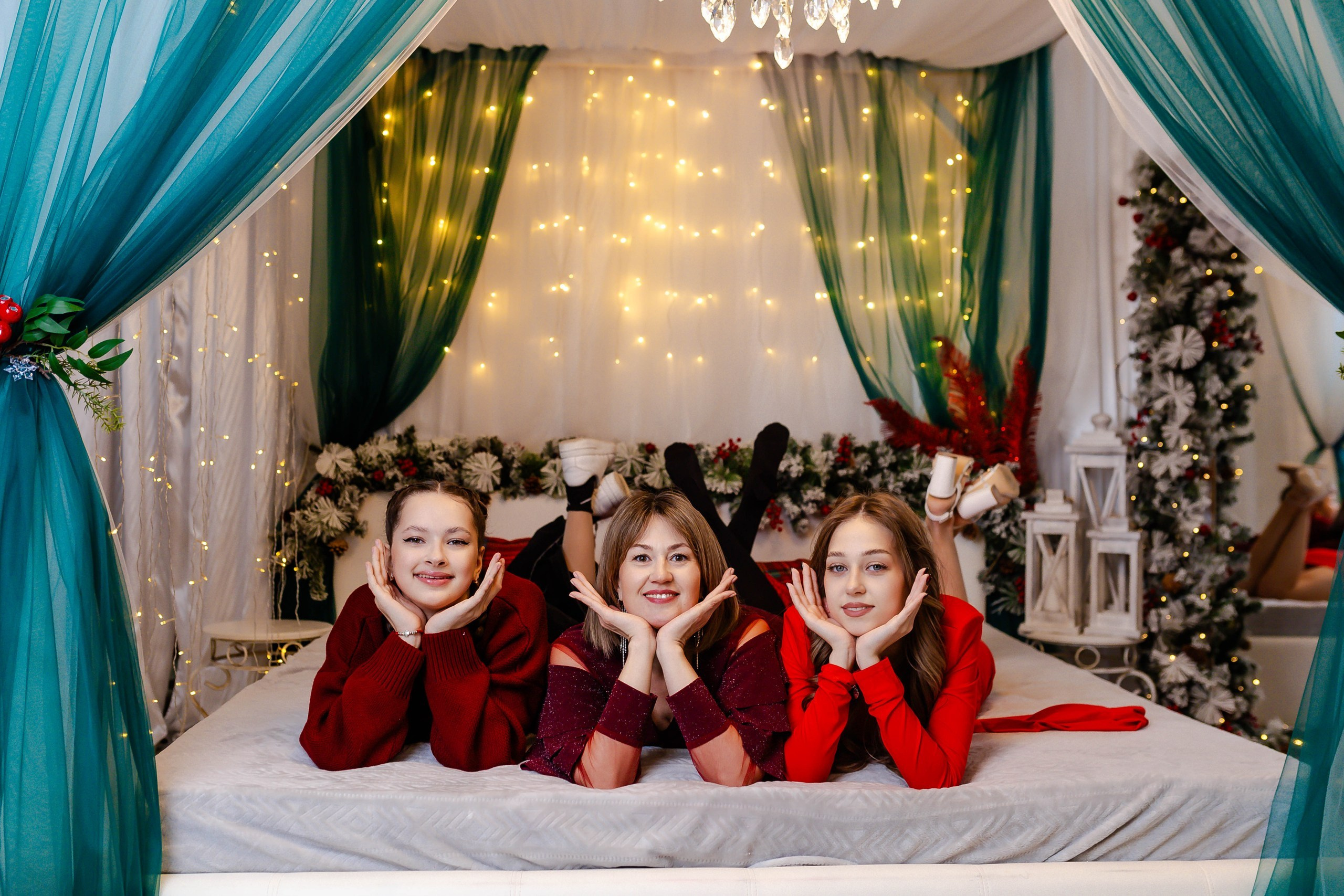 Семейная новогодняя фотосессия. Свадебный и семейный фотограф Виолетта в Липецке