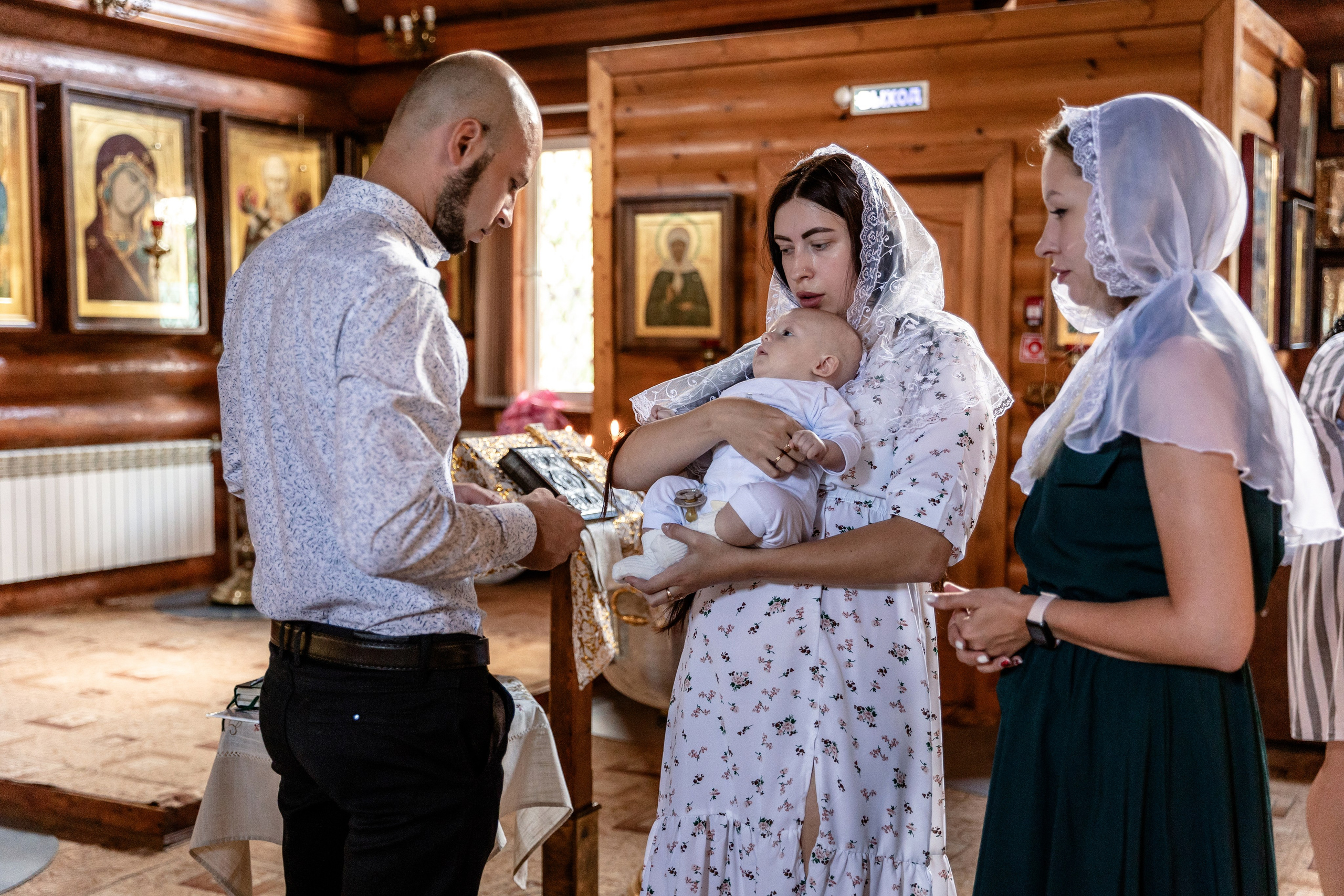 КРЕЩЕНИЕ. Семейный и детский фотограф в Белгороде Юлия Сирченко