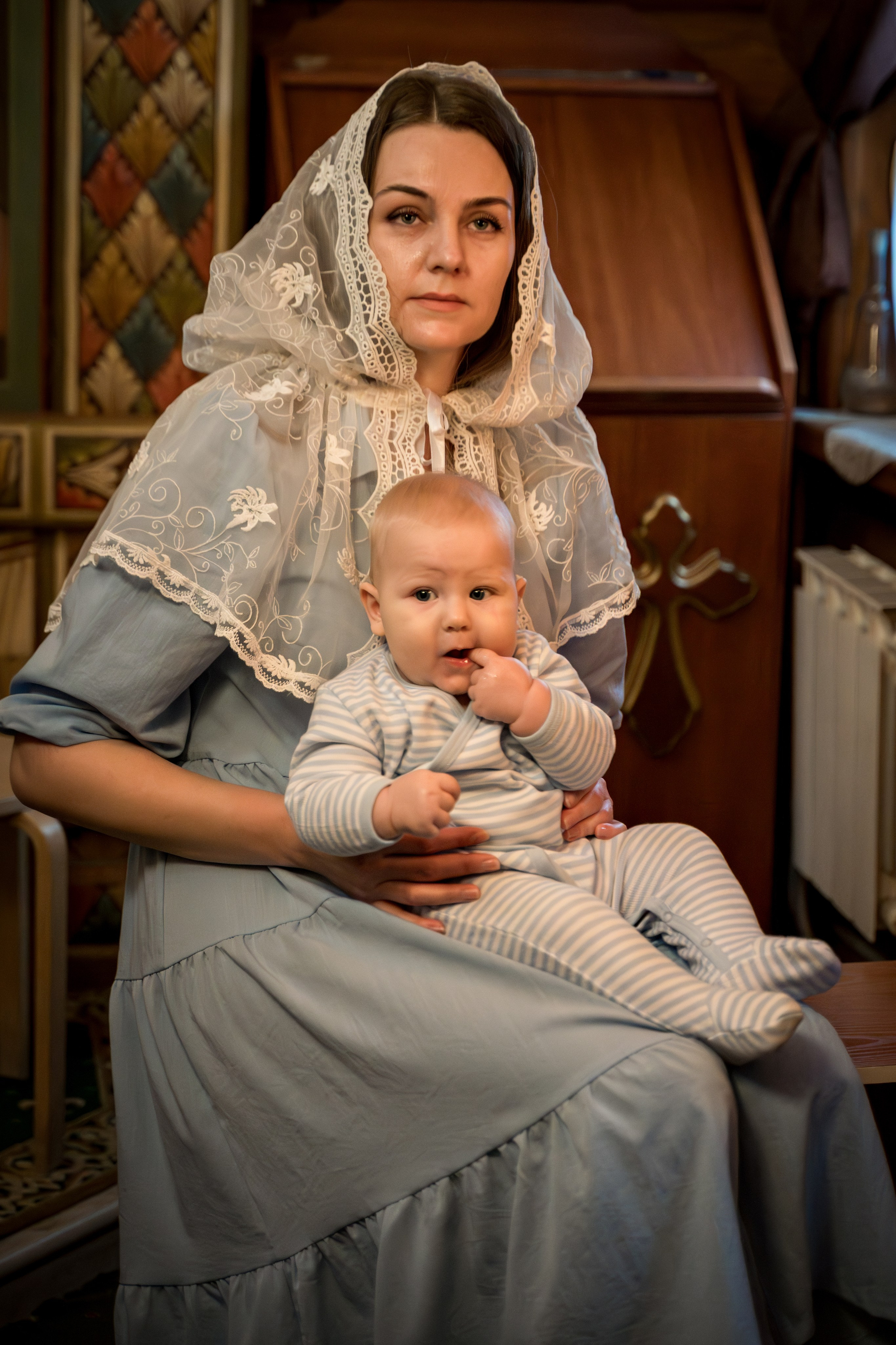 Крещение в Никольском храме д. Островцы