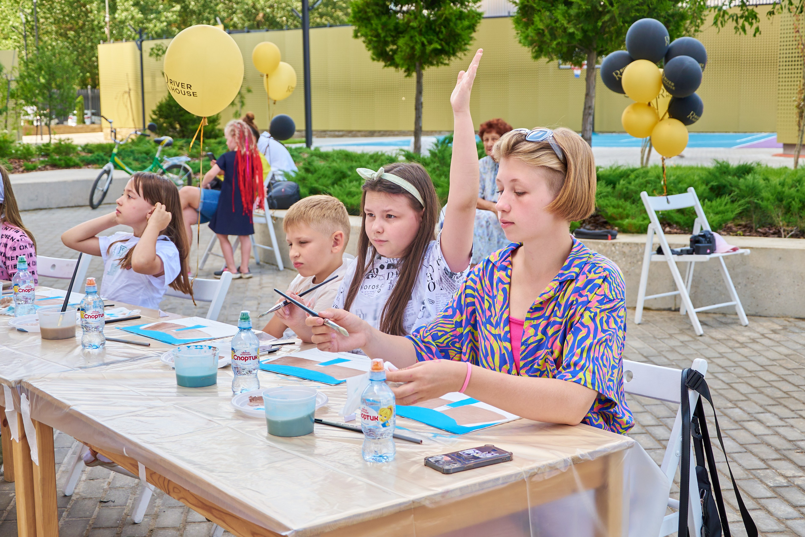 Мастер-класс по рисованию, Щелково, Ривер-хаус. Фотограф Щёлково