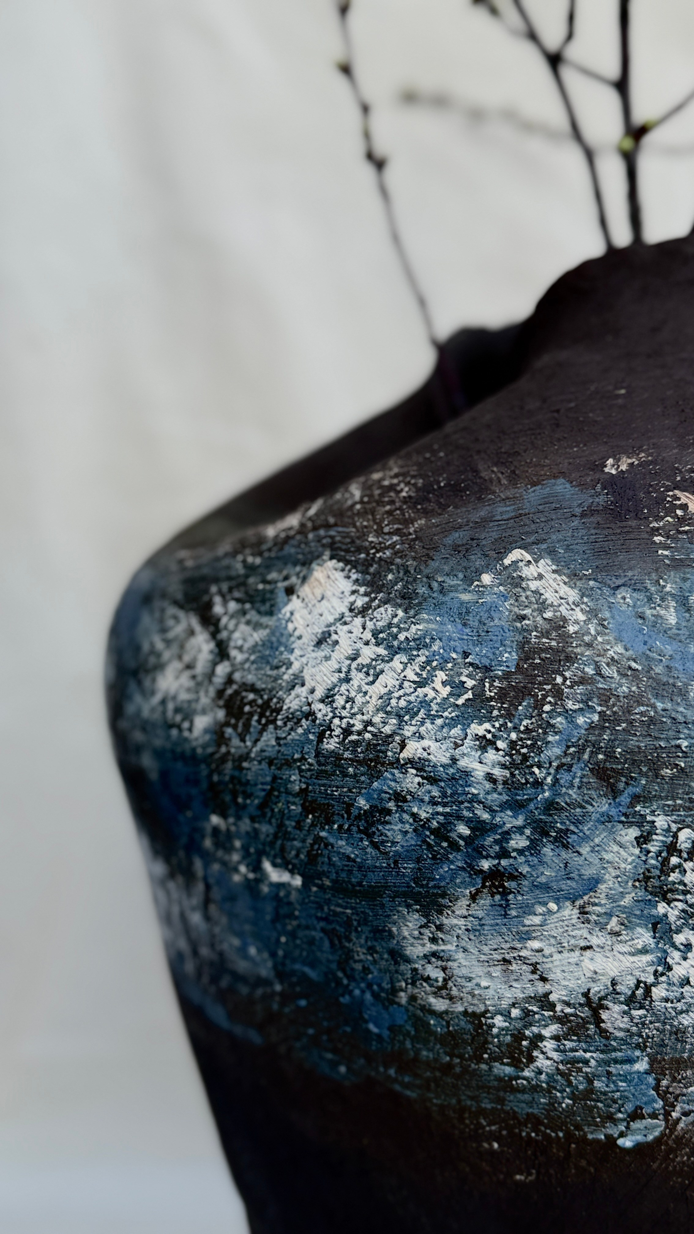 Ваза «Земля и небо». Арт-керамика Катерины Жизневской