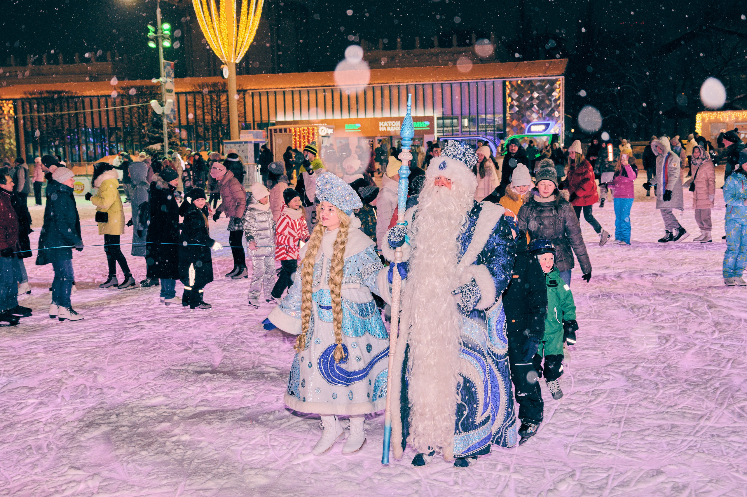 Линия жизни и Дед Мороз на ВДНХ. Никита Хохловский фото и видео продакшн