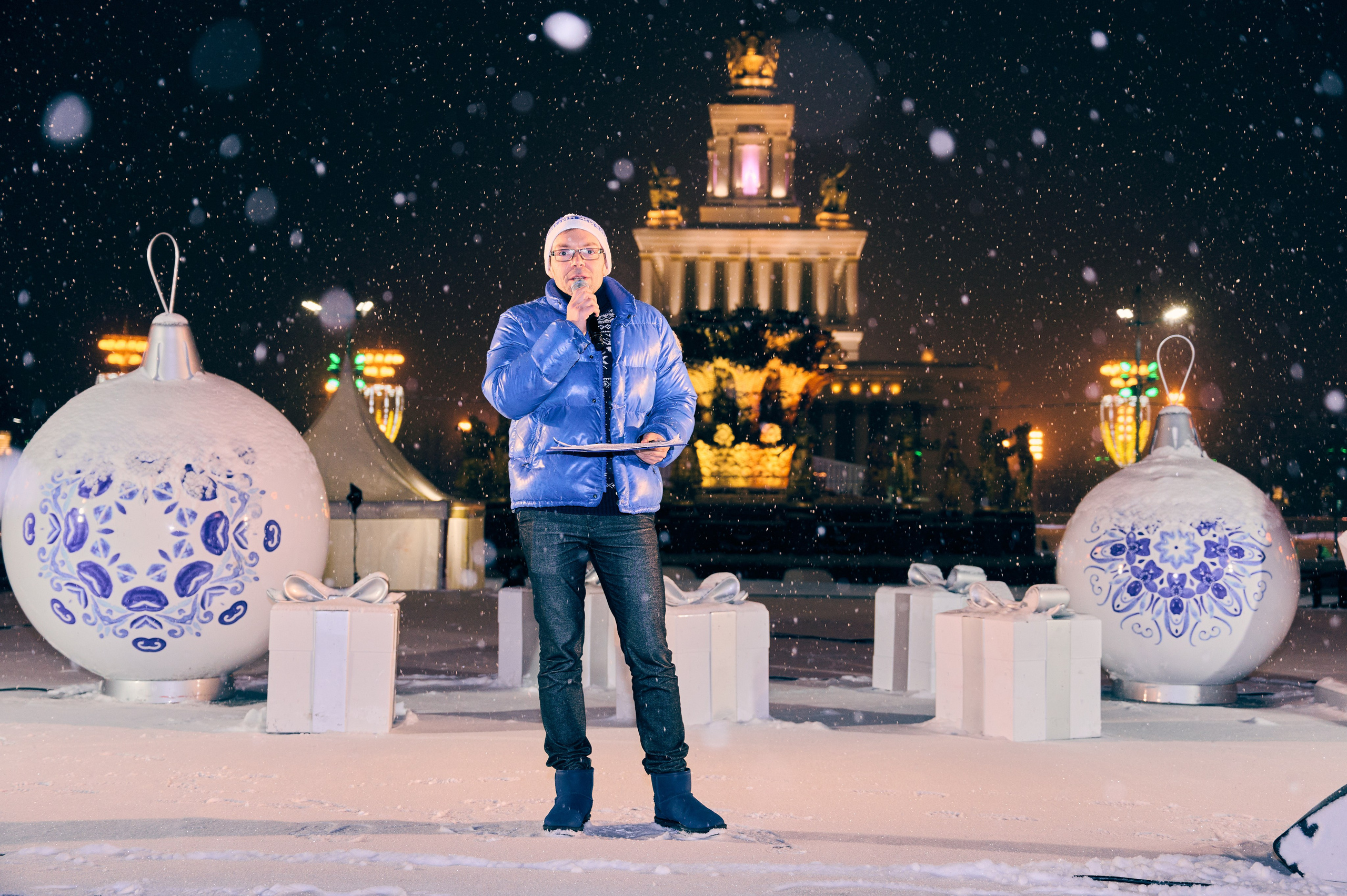 Линия жизни и Дед Мороз на ВДНХ. Никита Хохловский фото и видео продакшн