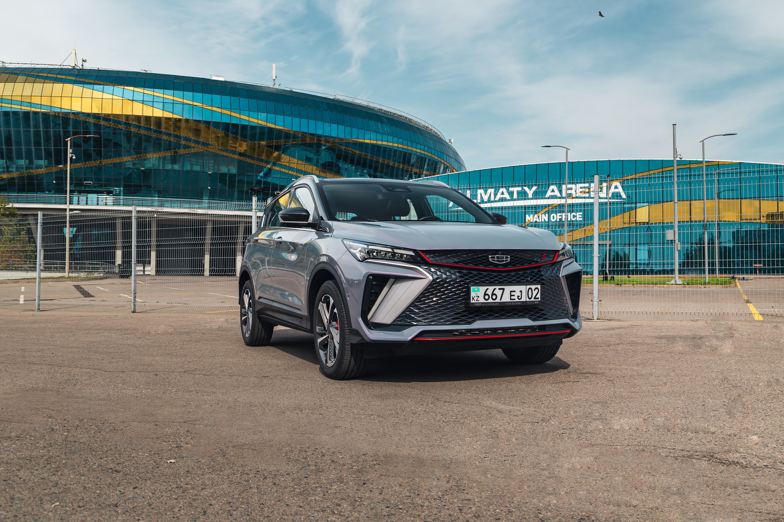 GEELY COOLRAY. Рекламный и портретный фотограф в Алматы — Серекпаев Танирхан