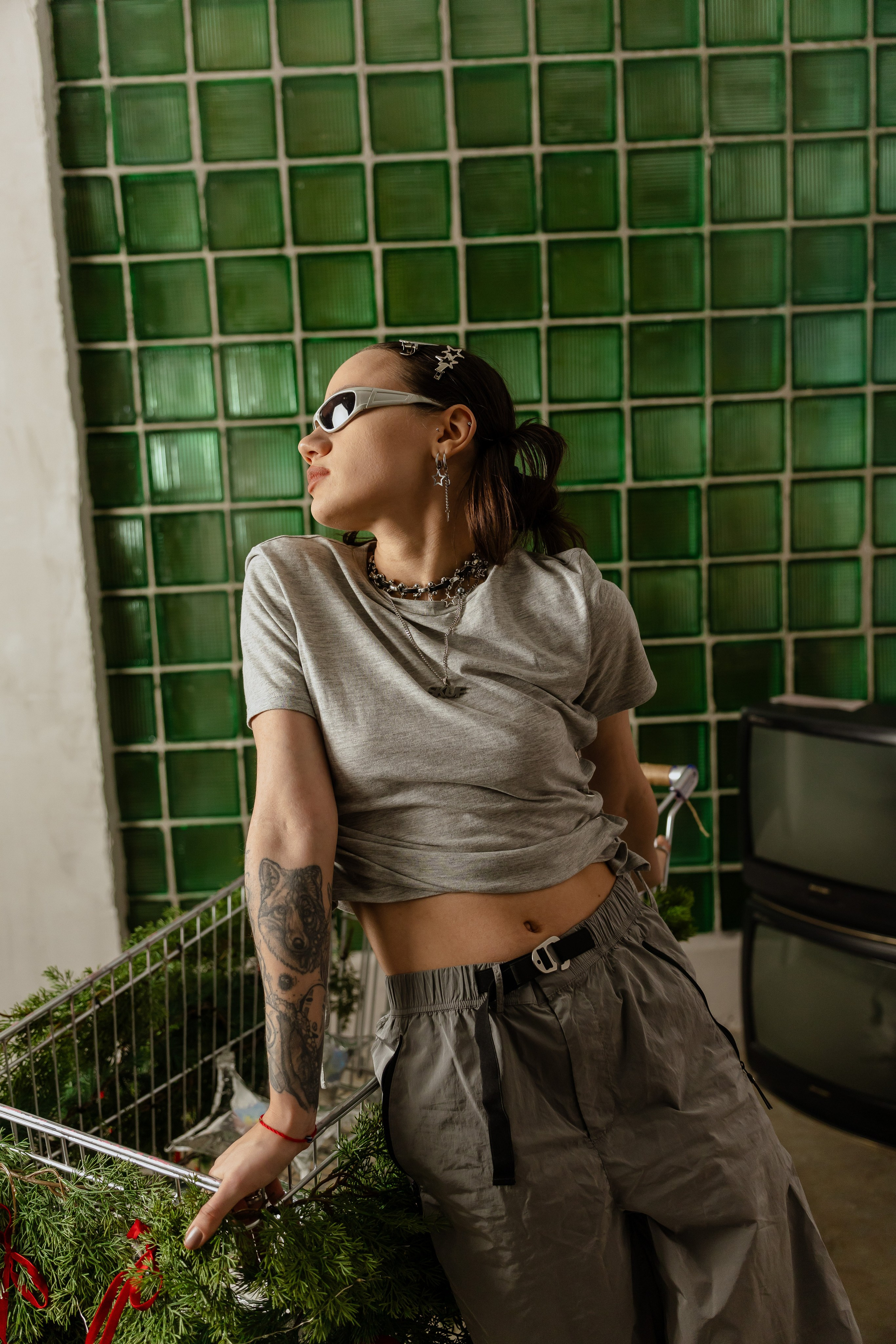 Фотосессия в стиле Y2K. Фотограф в Новосибирске Екатерина Васильева