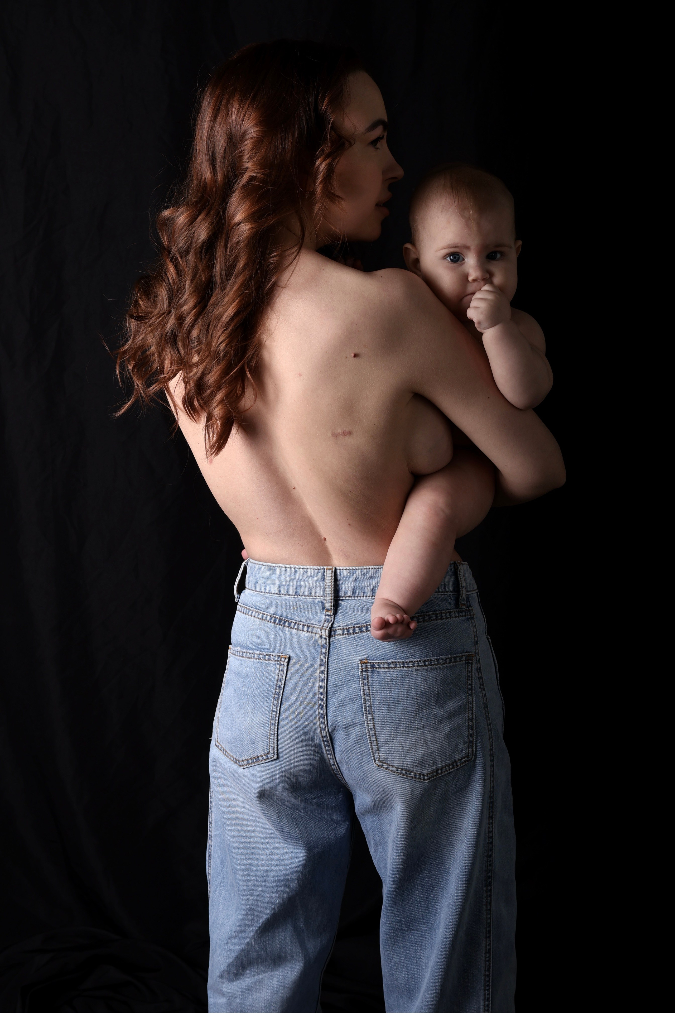 Анастасия и малышка Стеша. Phbyadel.wfolio.pro