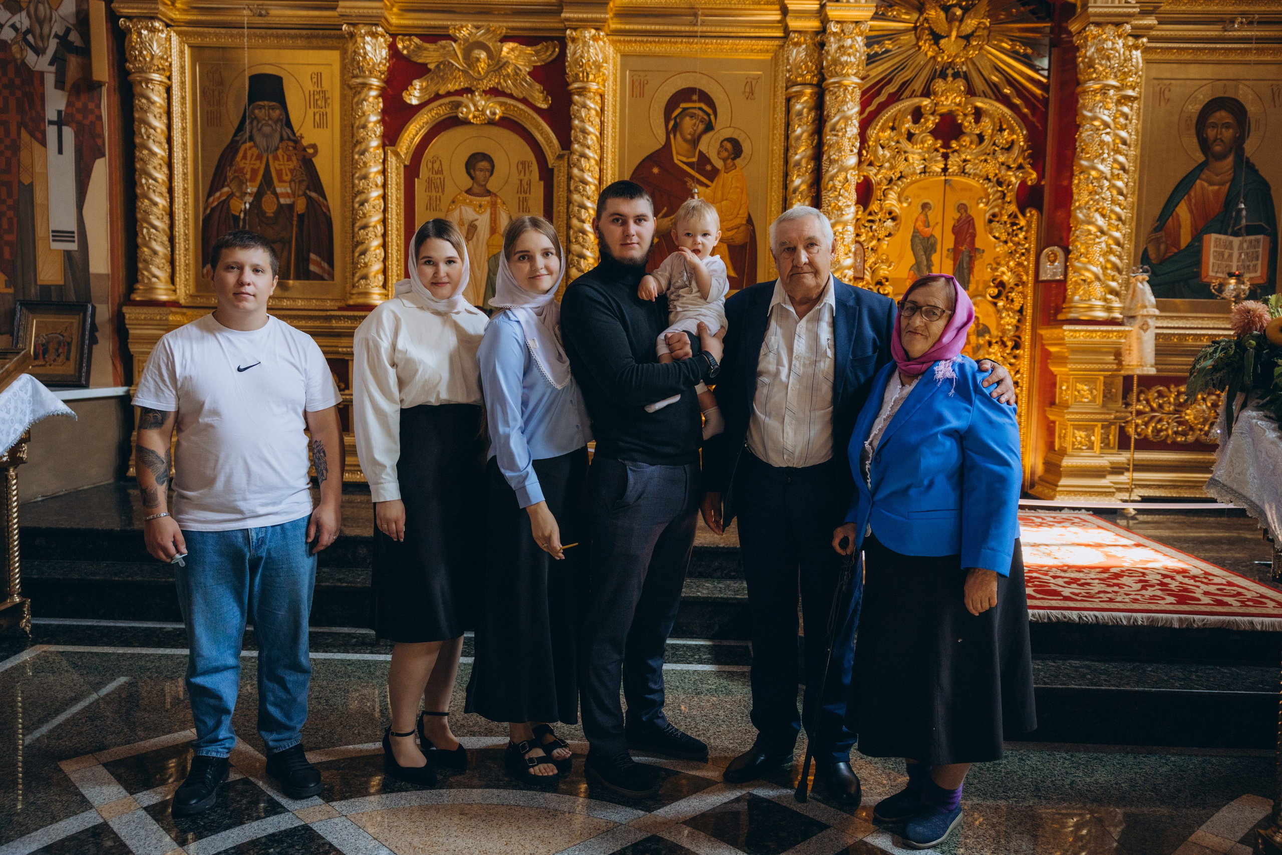 Крещение Давида. Свадебный, семейный фотограф в Иркутске Светлана Макаричева