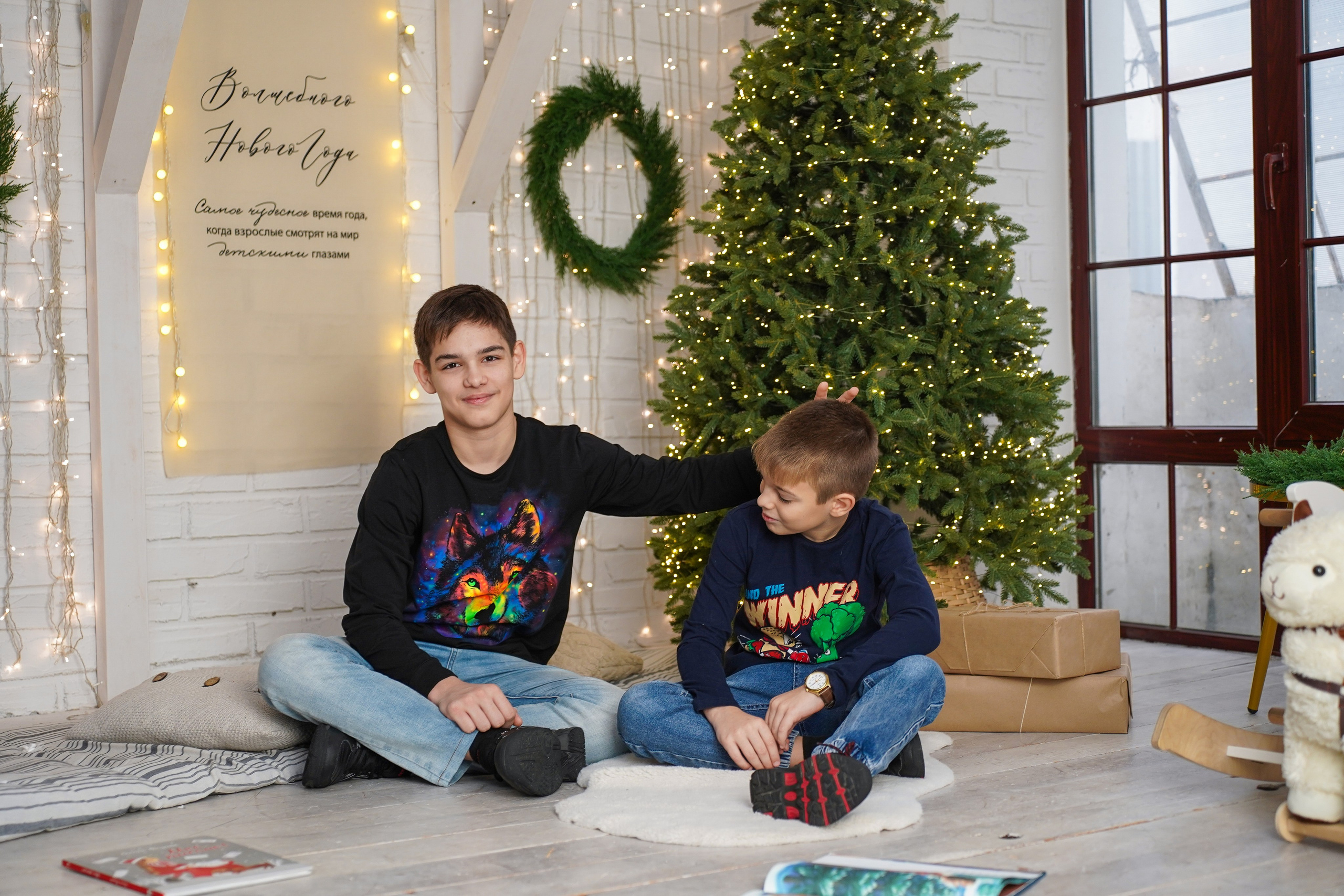 Новогодняя семейная фотосессия. Фотограф Новороссийск | Геленджик и ЮФО Эльвина Ясинская
