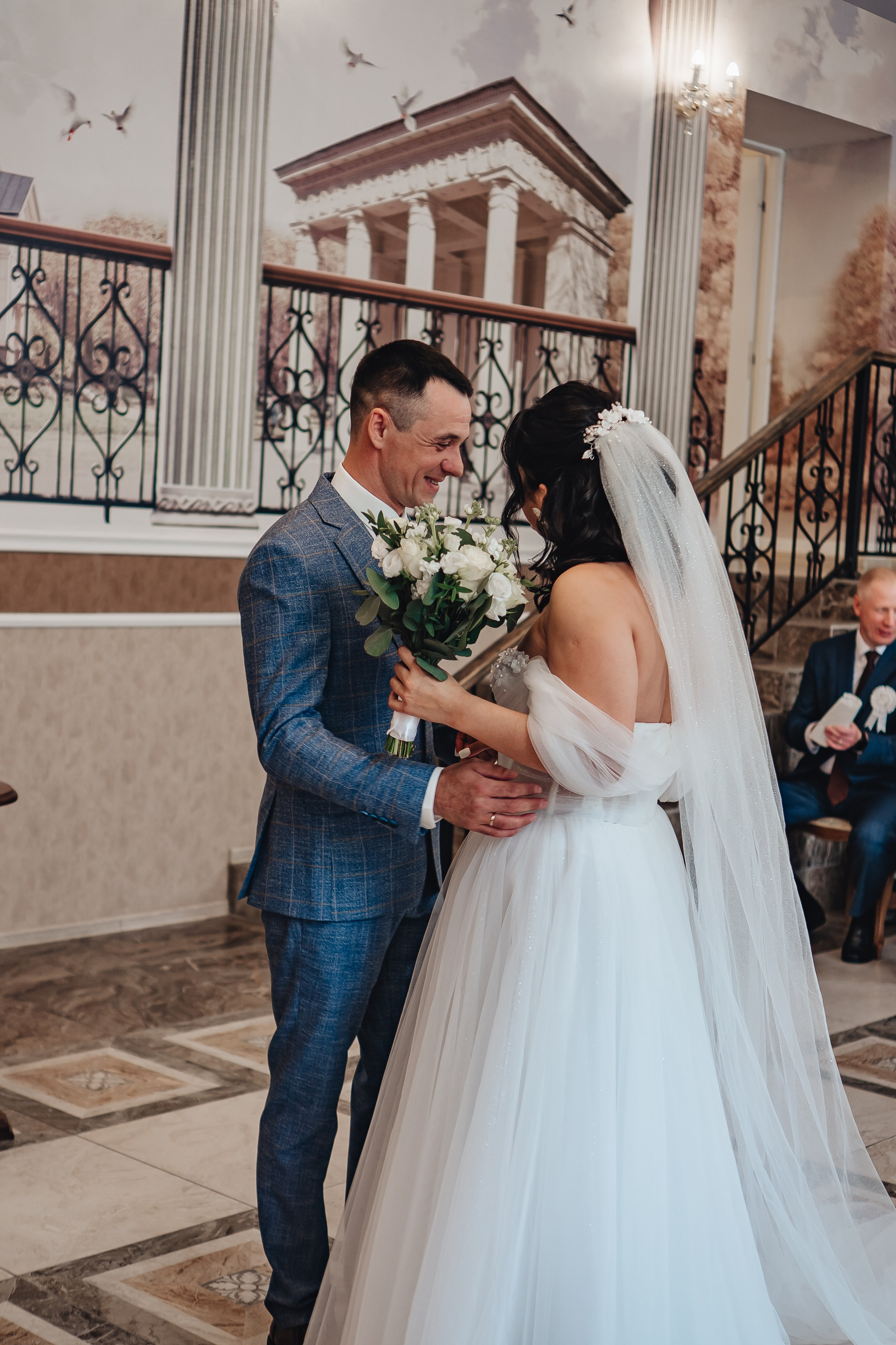 СВАДЕБНАЯ СЬЕМКА В ЗАГСЕ НА МОСКОВСКОМ ПРОСПЕКТЕ. Профессиональный фотограф, Санкт-Петербург — Виктория Богомолова