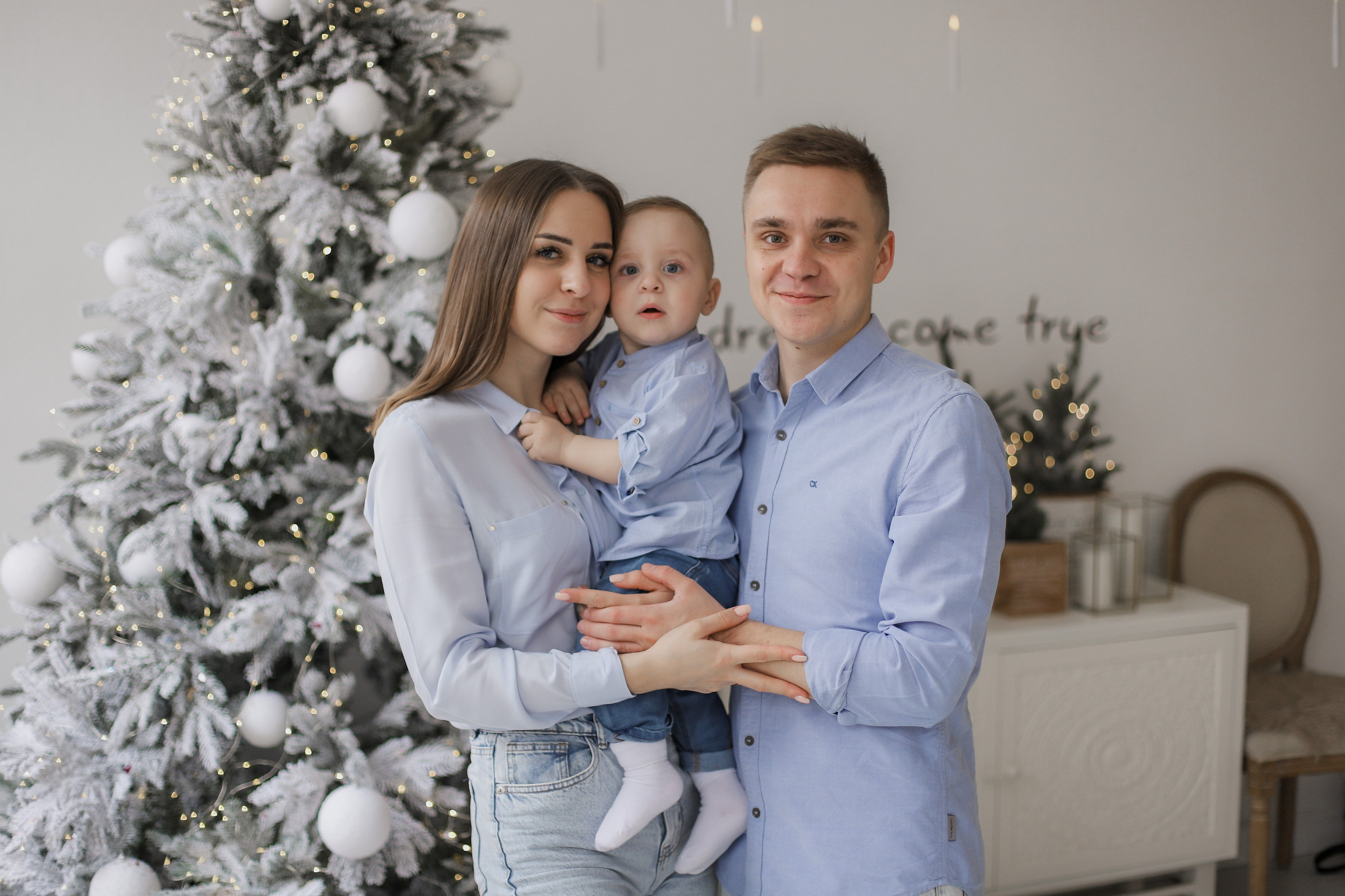 Годик и первый Новый Год. Свадебный, семейный и детский фотограф в Люберцах Зайцева Анастасия