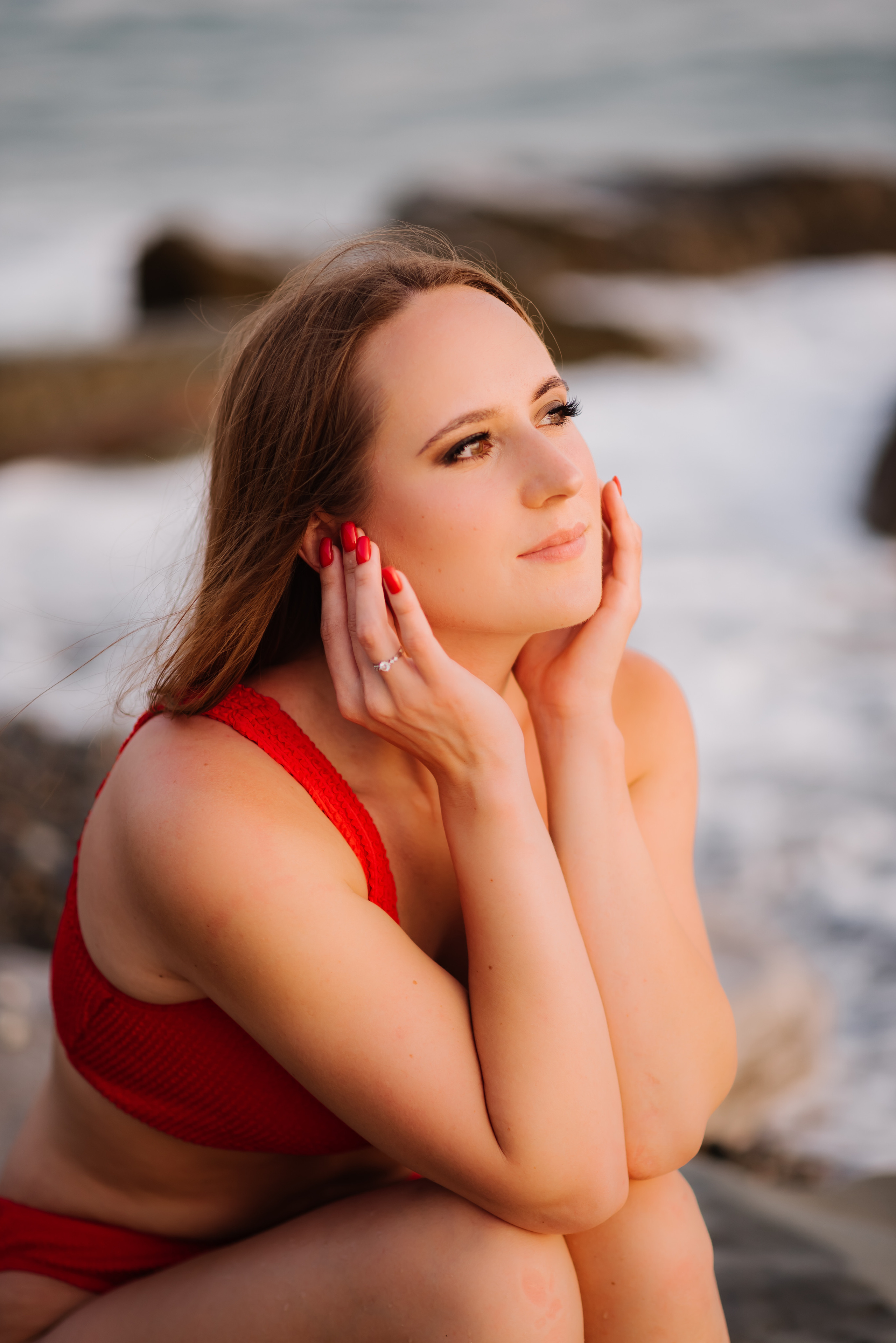 На пляже. Семейный и женский фотограф Лоо Краснодар Сочи Энем Татьяна Трибурт