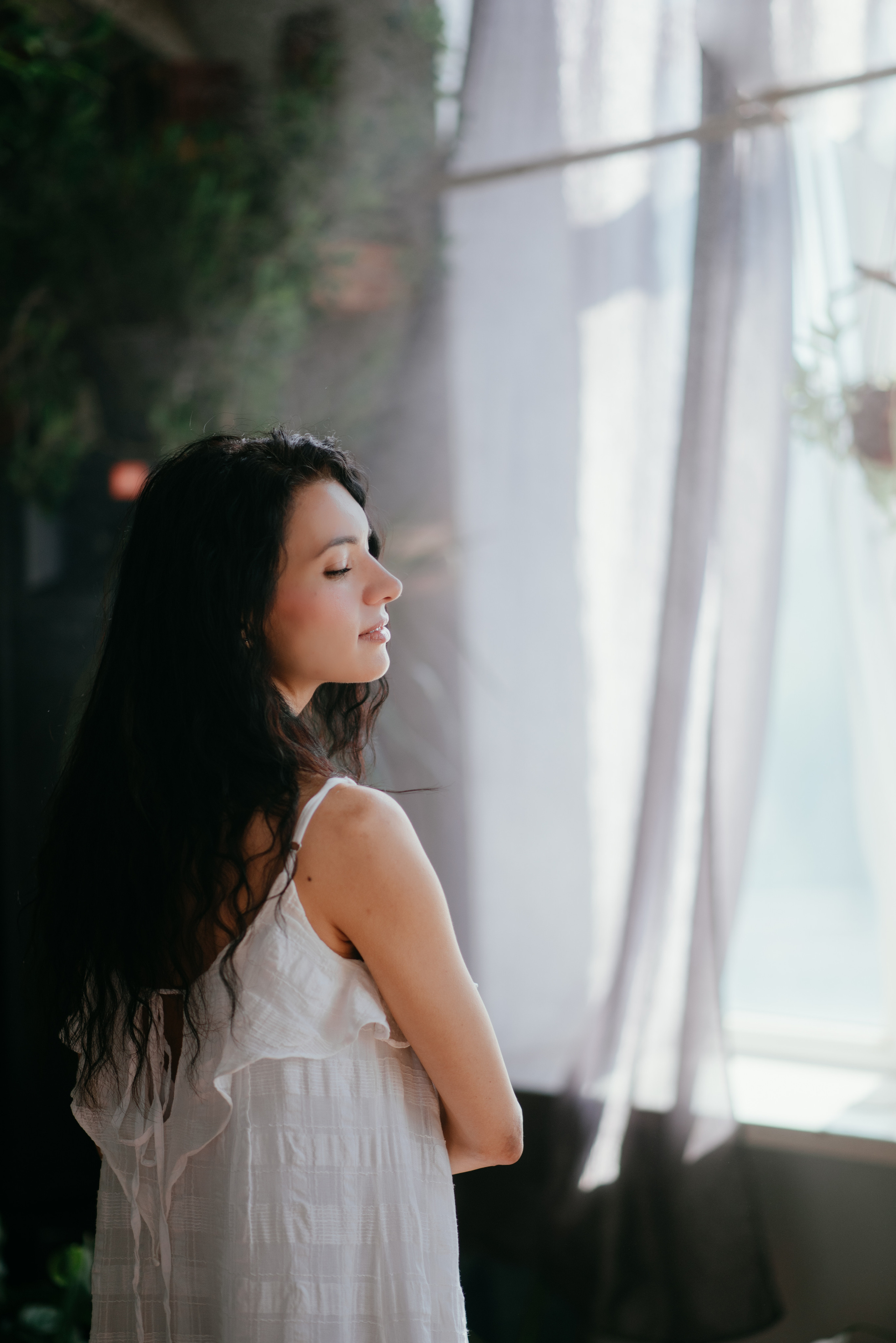 В оранжерее. Семейный и женский фотограф Лоо Краснодар Сочи Энем Татьяна Трибурт