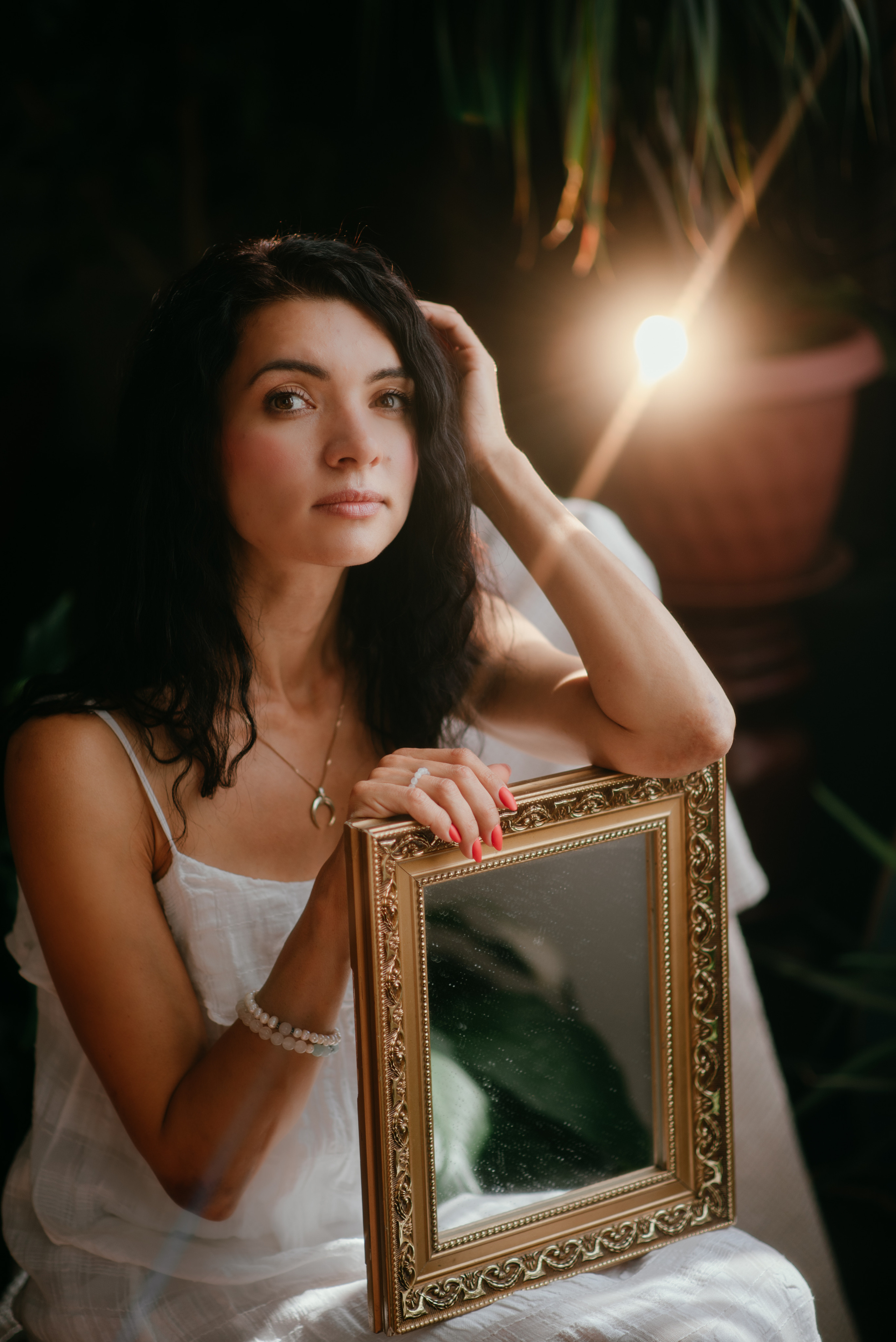 В оранжерее. Семейный и женский фотограф Лоо Краснодар Сочи Энем Татьяна Трибурт