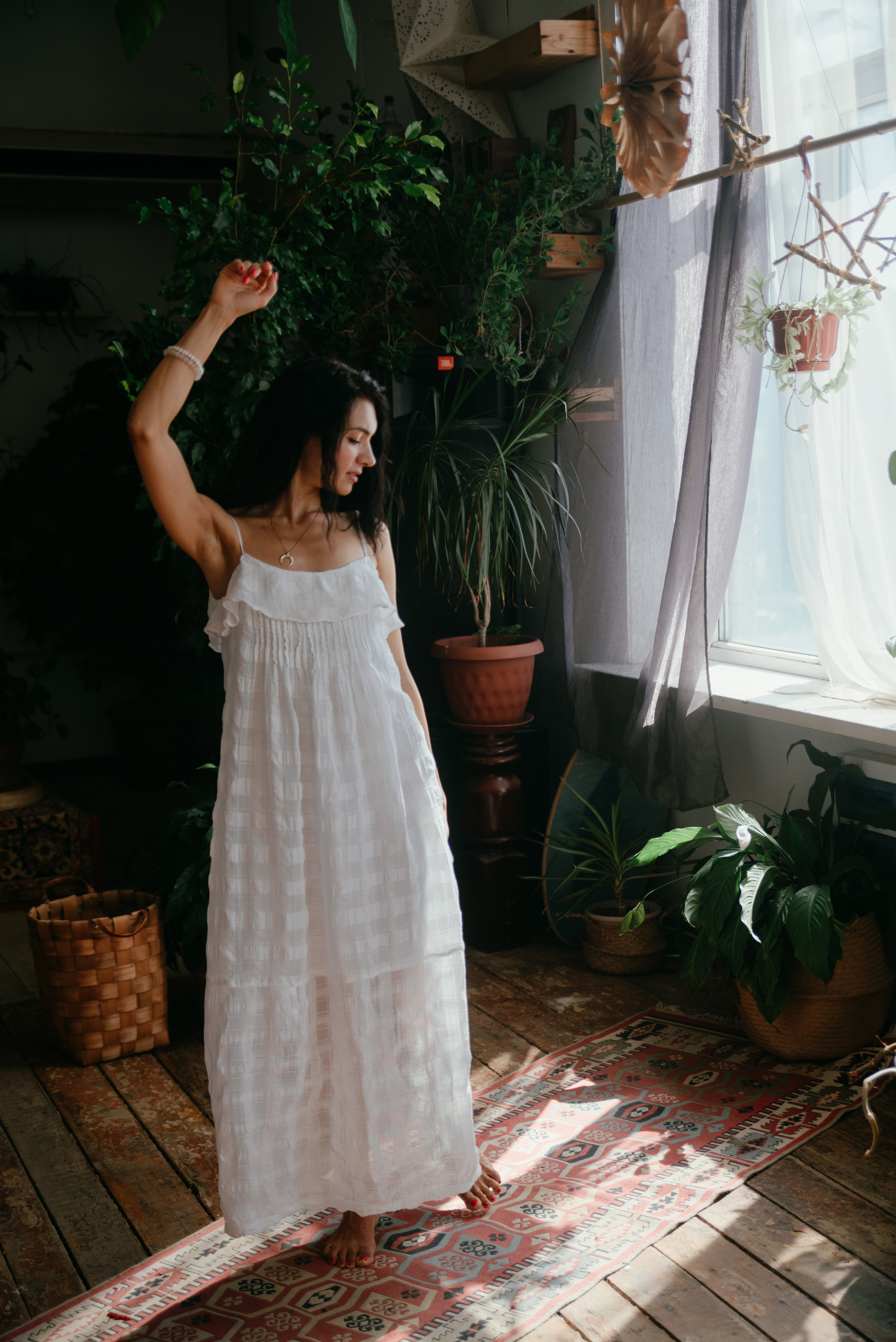 В оранжерее. Семейный и женский фотограф Лоо Краснодар Сочи Энем Татьяна Трибурт