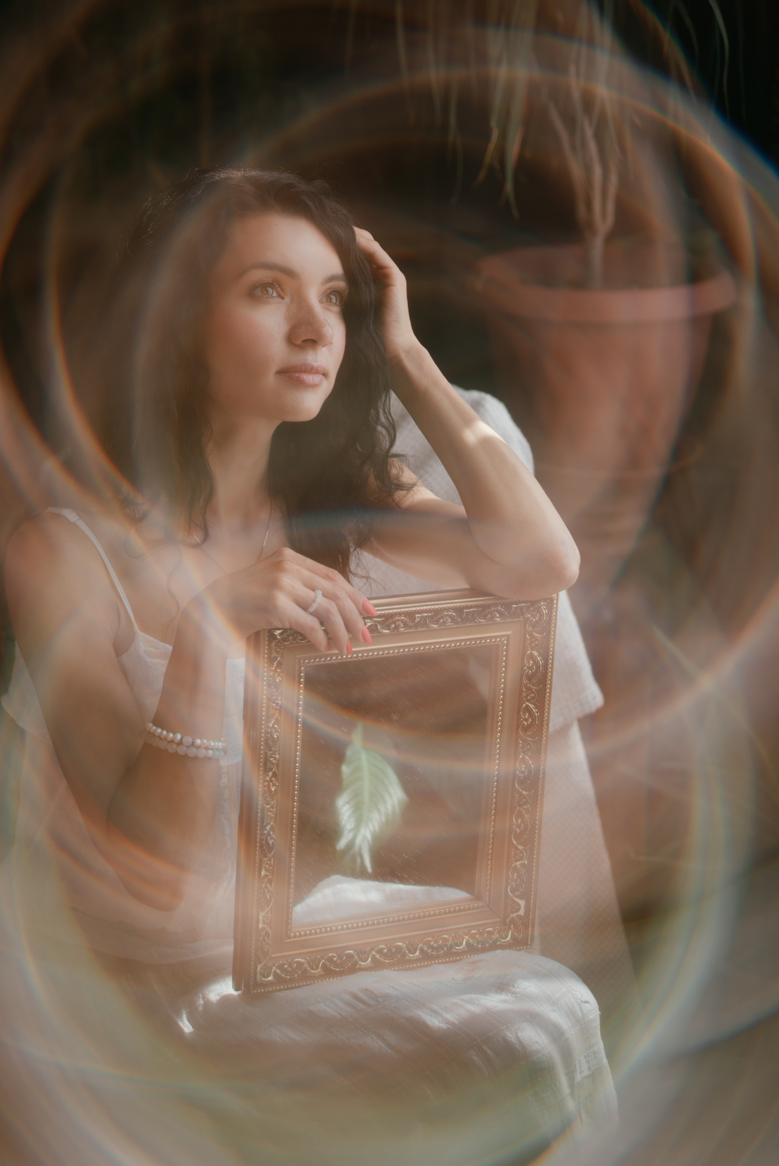 В оранжерее. Семейный и женский фотограф Лоо Краснодар Сочи Энем Татьяна Трибурт