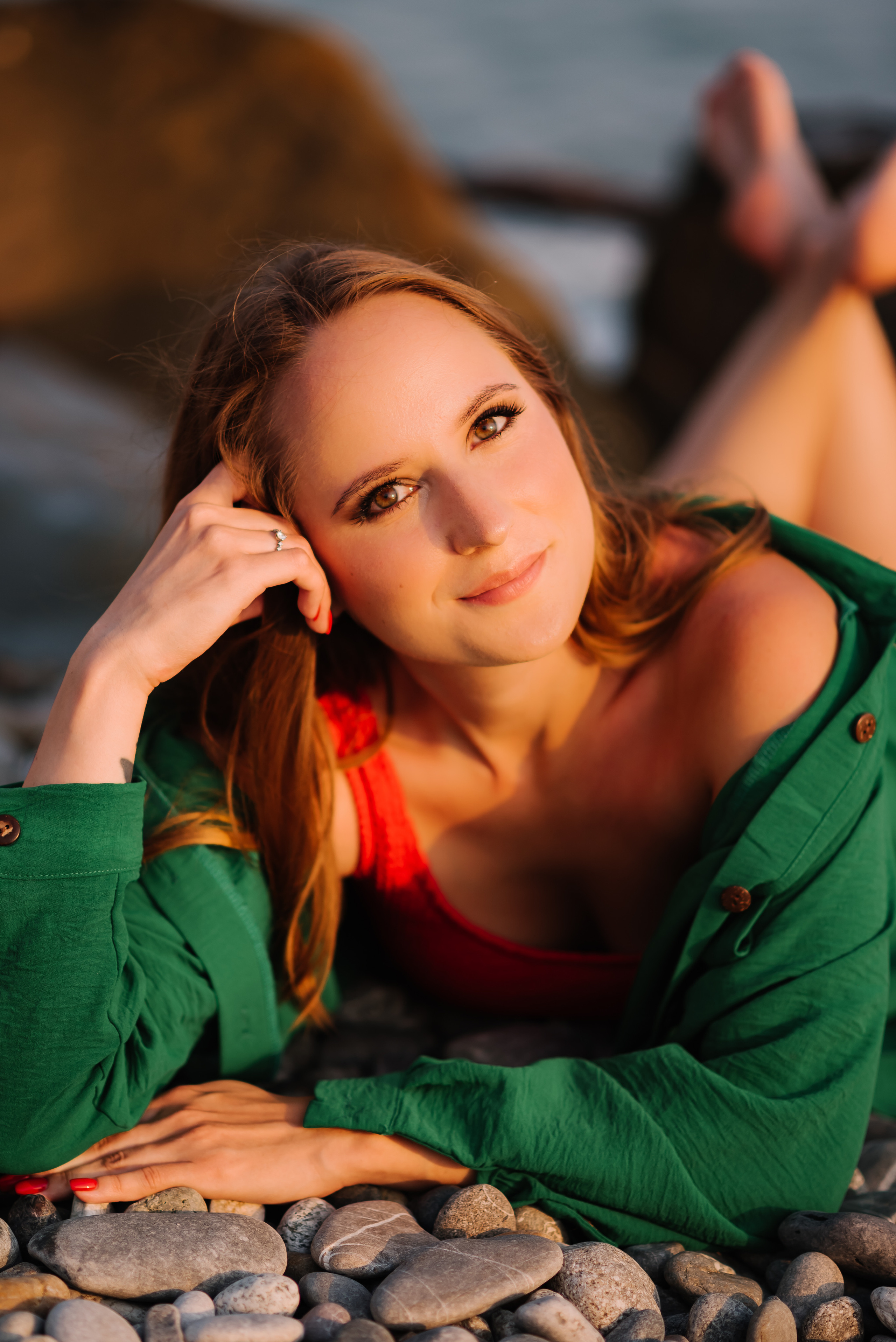 На пляже. Семейный и женский фотограф Лоо Краснодар Сочи Энем Татьяна Трибурт