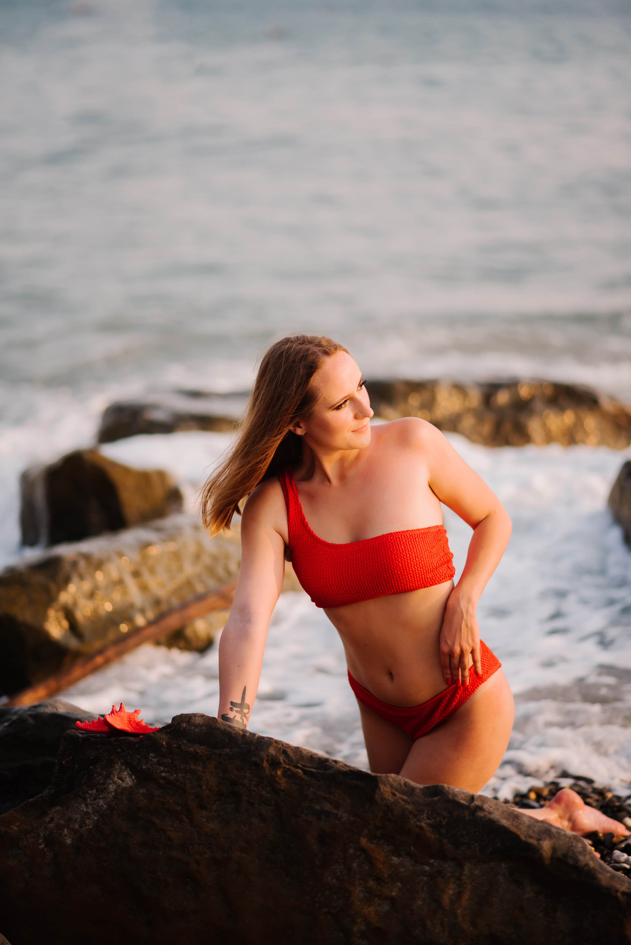 На пляже. Семейный и женский фотограф Лоо Краснодар Сочи Энем Татьяна Трибурт