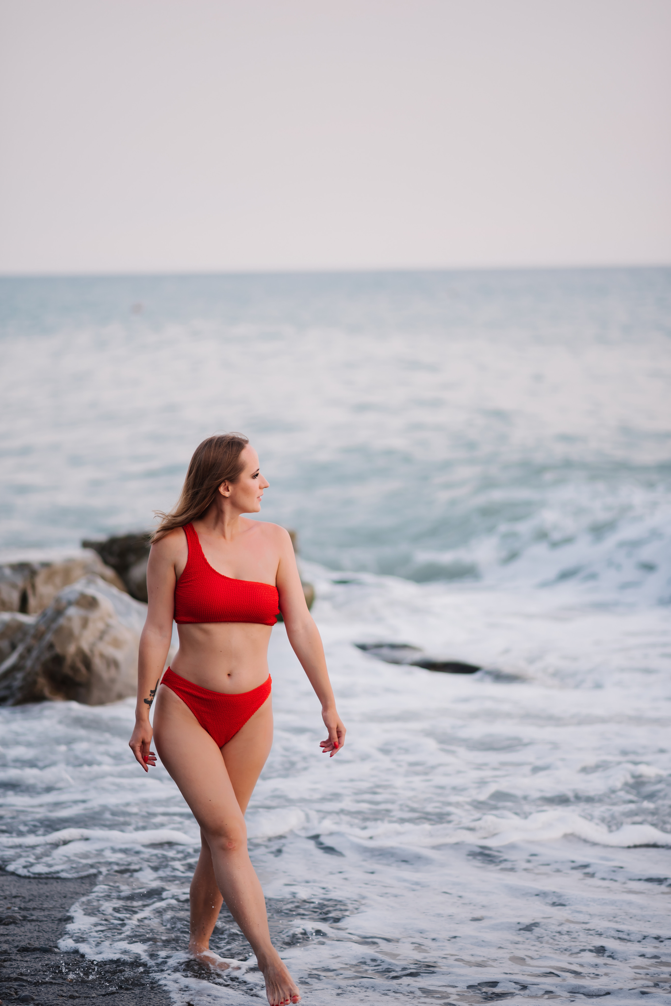 На пляже. Семейный и женский фотограф Лоо Краснодар Сочи Энем Татьяна Трибурт