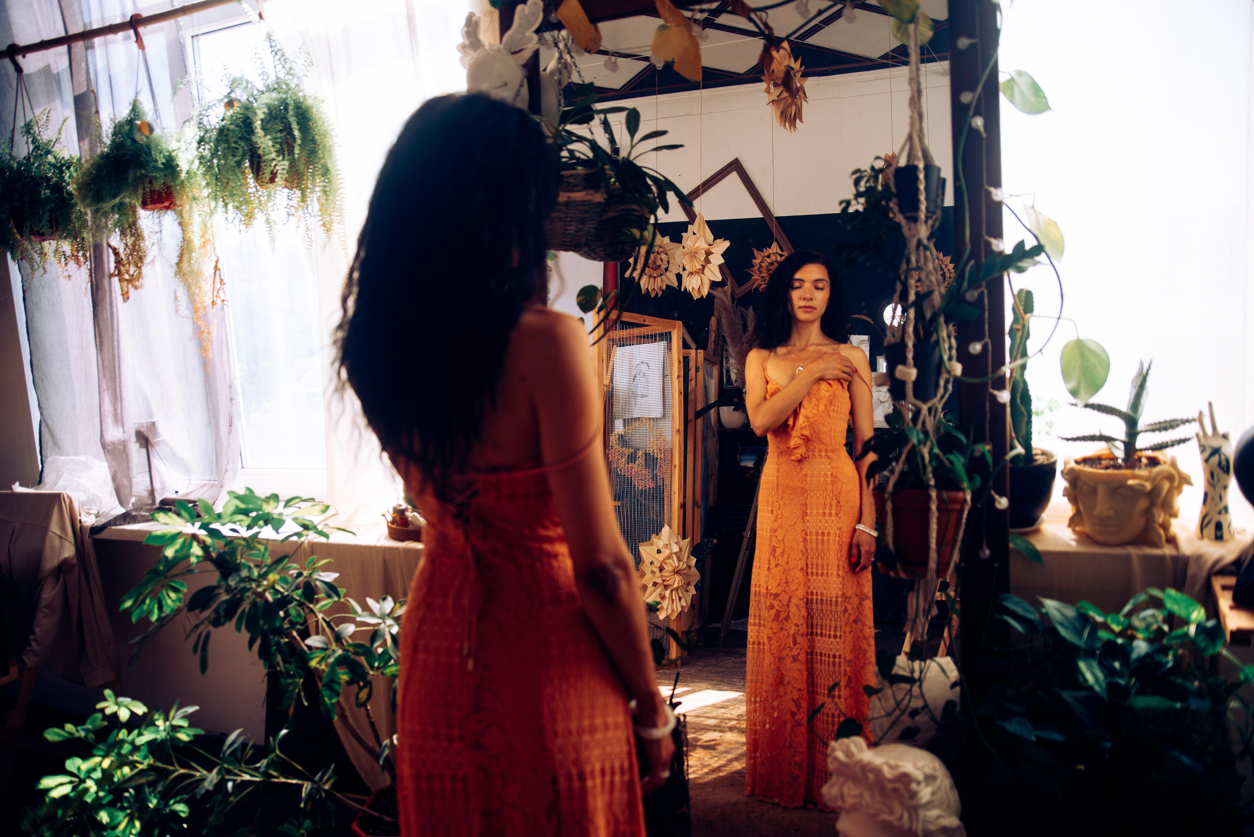 В оранжерее. Семейный и женский фотограф Лоо Краснодар Сочи Энем Татьяна Трибурт