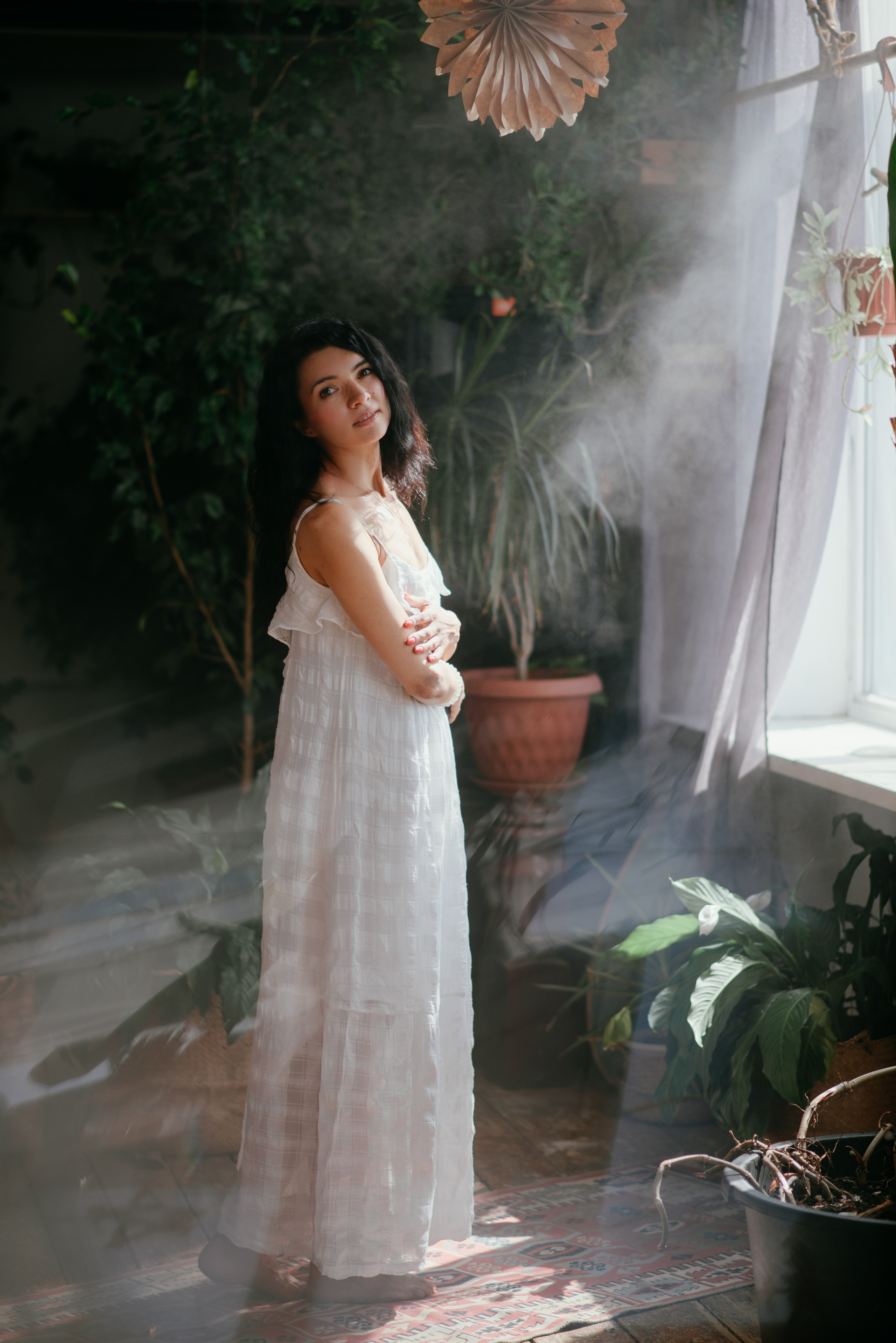 В оранжерее. Семейный и женский фотограф Лоо Краснодар Сочи Энем Татьяна Трибурт