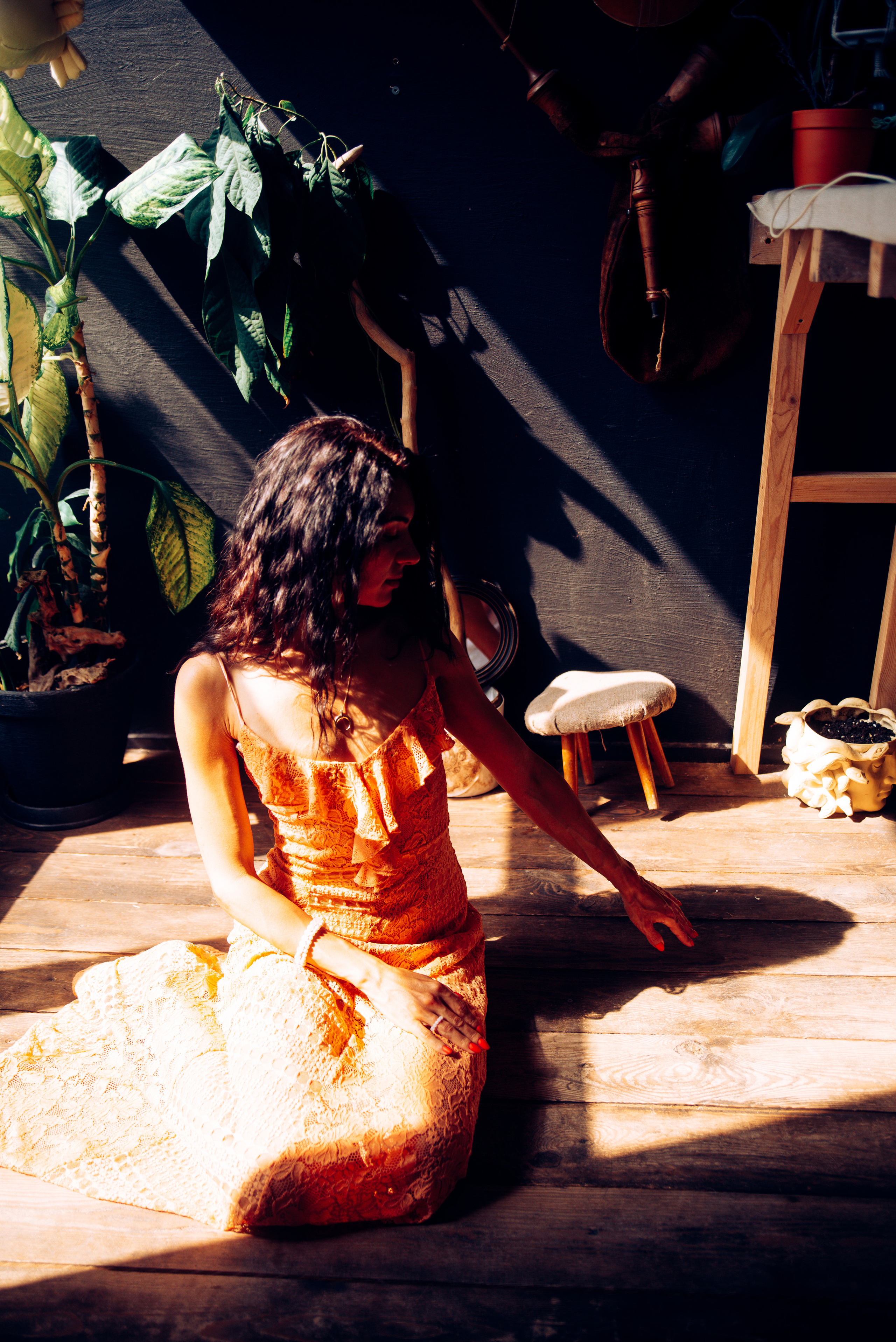 В оранжерее. Семейный и женский фотограф Лоо Краснодар Сочи Энем Татьяна Трибурт