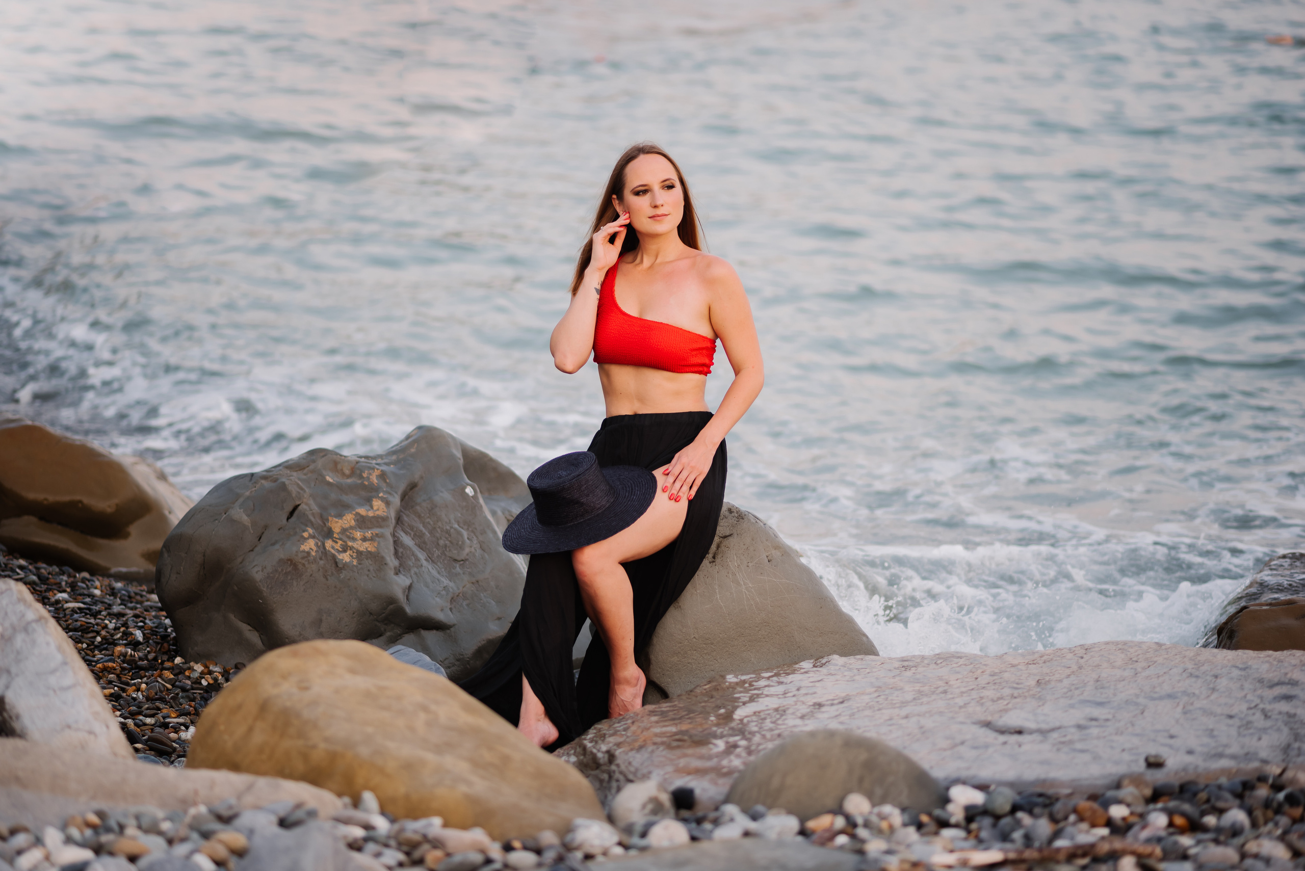 На пляже. Семейный и женский фотограф Лоо Краснодар Сочи Энем Татьяна Трибурт