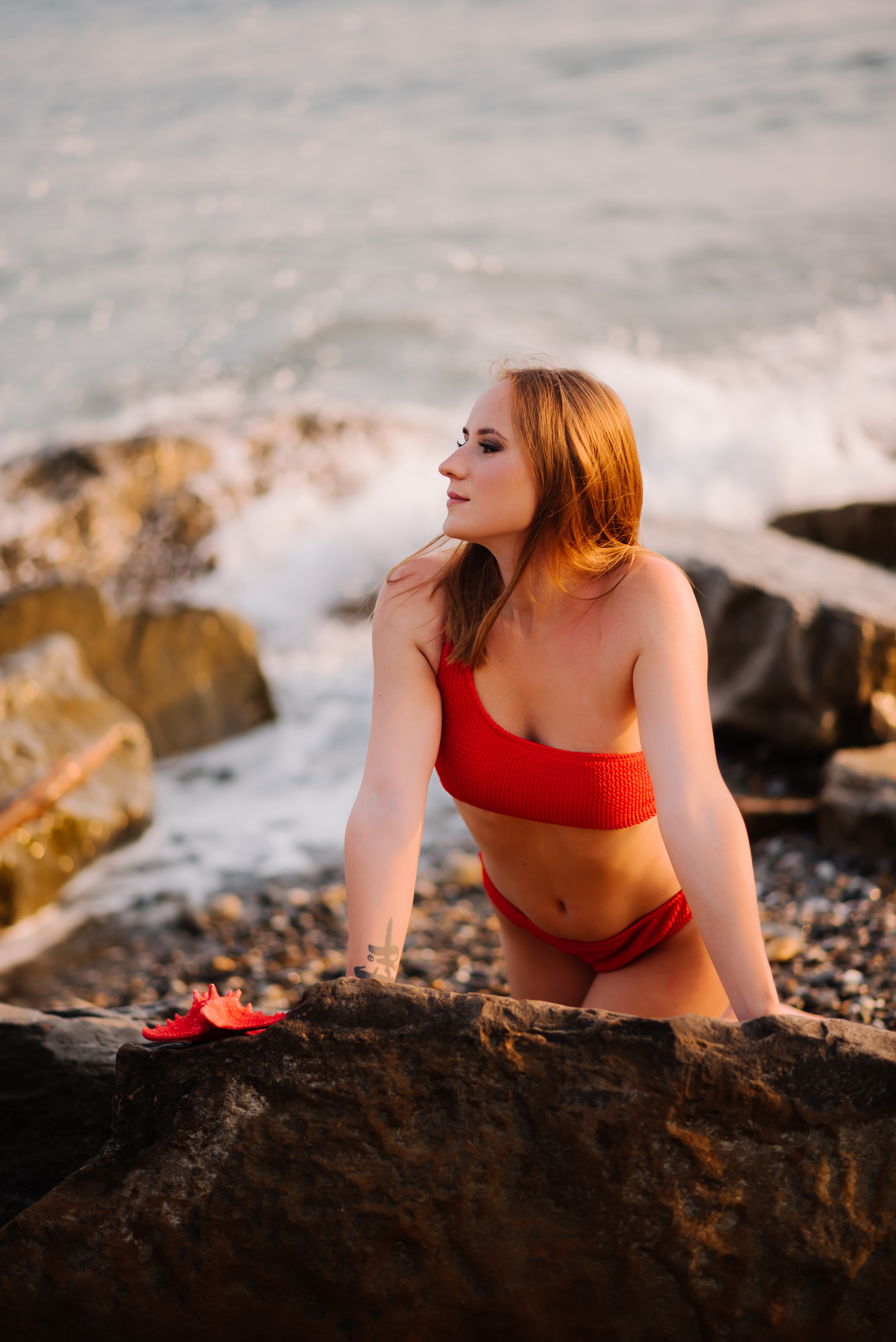 На пляже. Семейный и женский фотограф Лоо Краснодар Сочи Энем Татьяна Трибурт