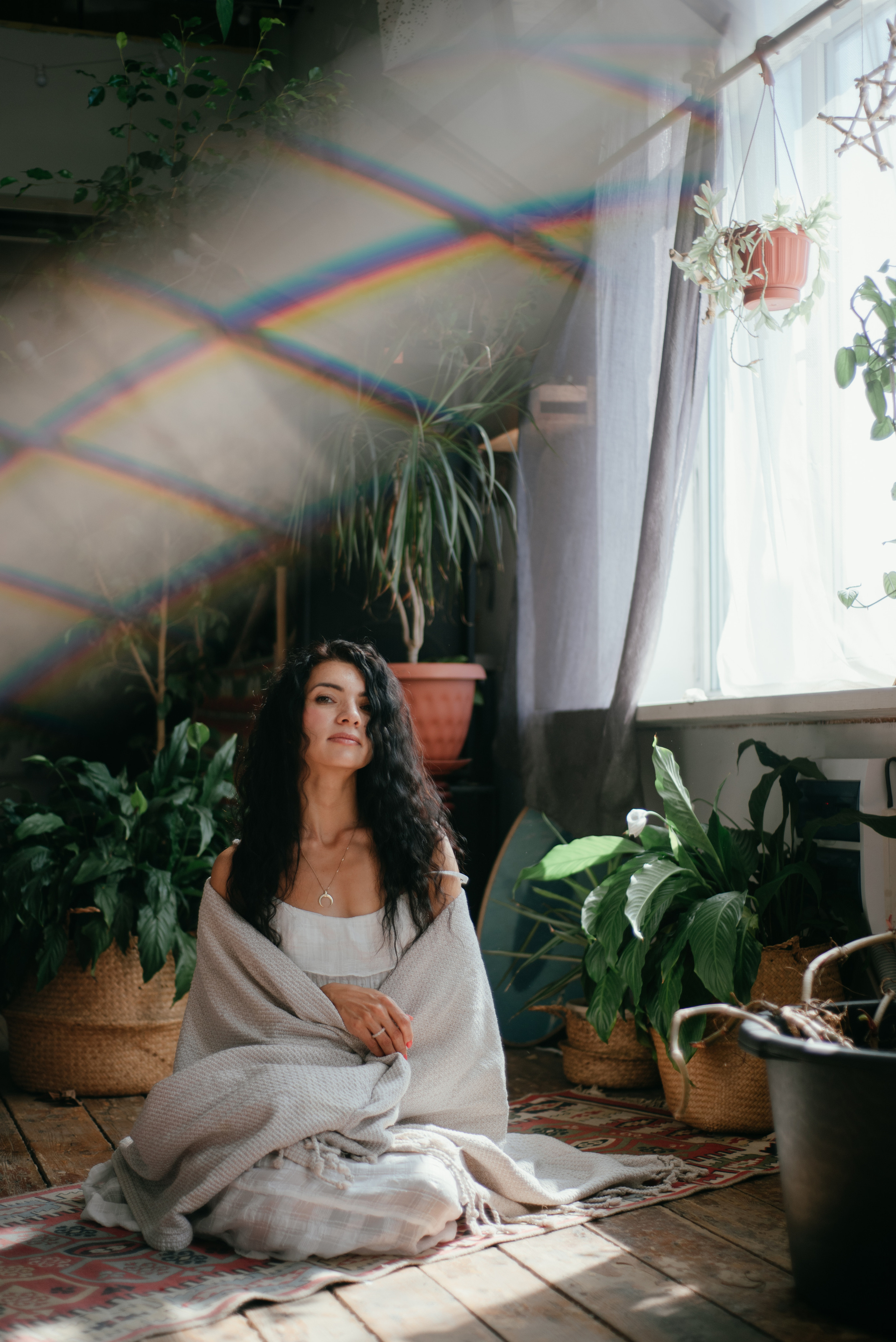 В оранжерее. Семейный и женский фотограф Лоо Краснодар Сочи Энем Татьяна Трибурт