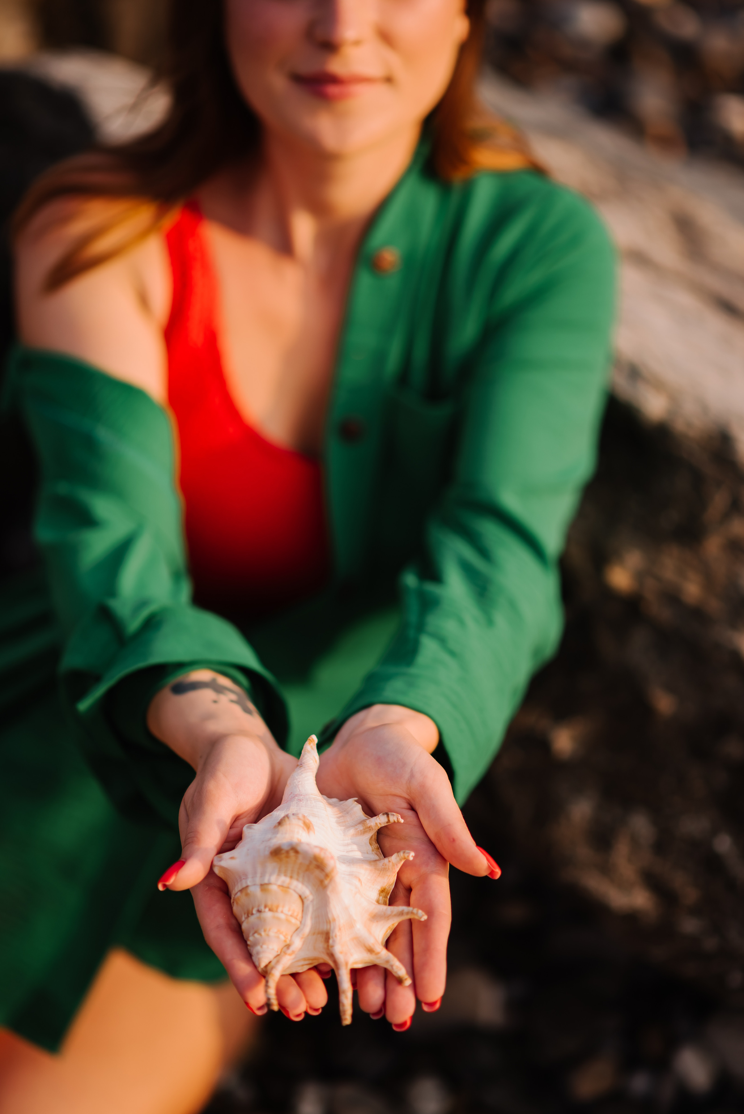 На пляже. Семейный и женский фотограф Лоо Краснодар Сочи Энем Татьяна Трибурт