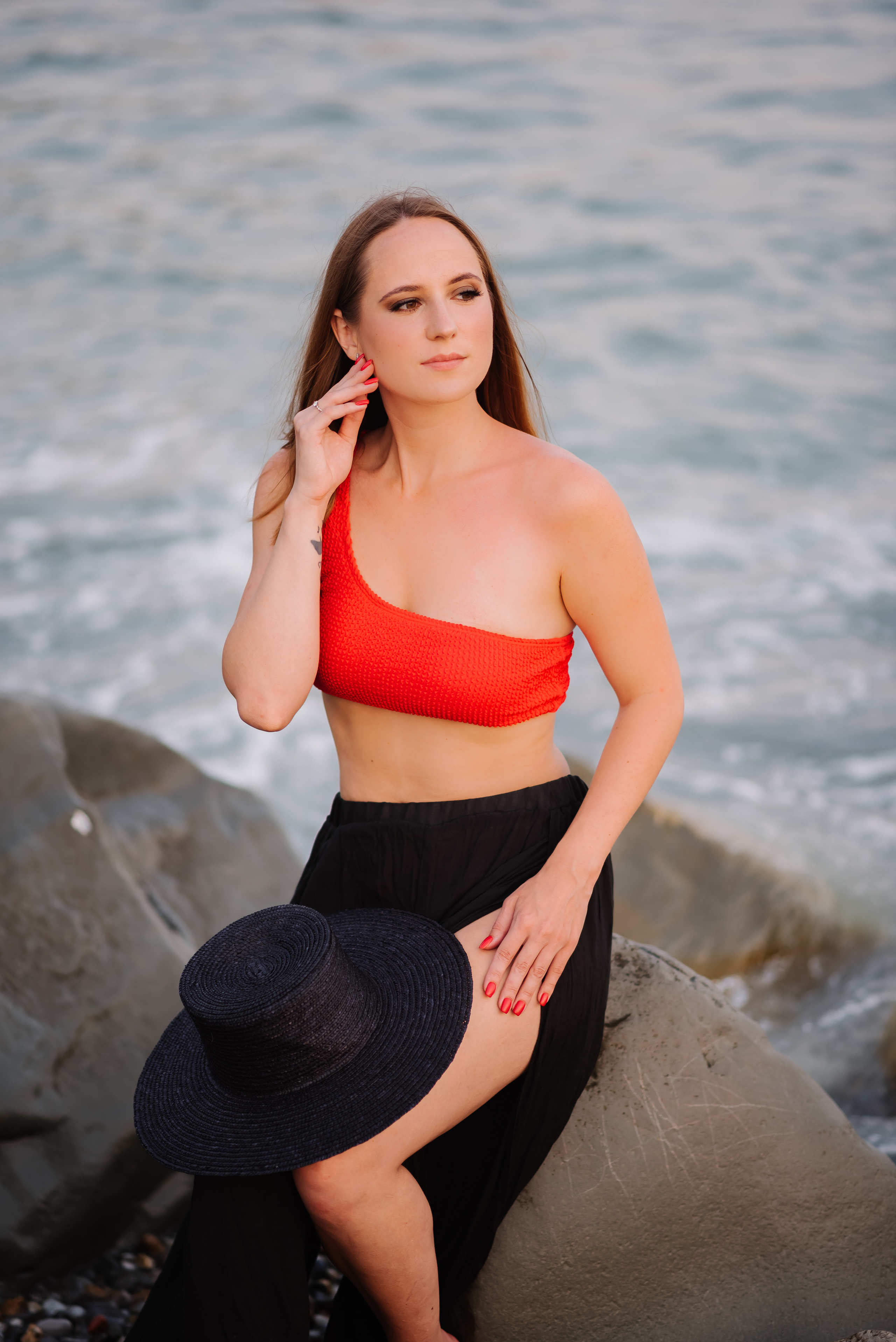 На пляже. Семейный и женский фотограф Лоо Краснодар Сочи Энем Татьяна Трибурт