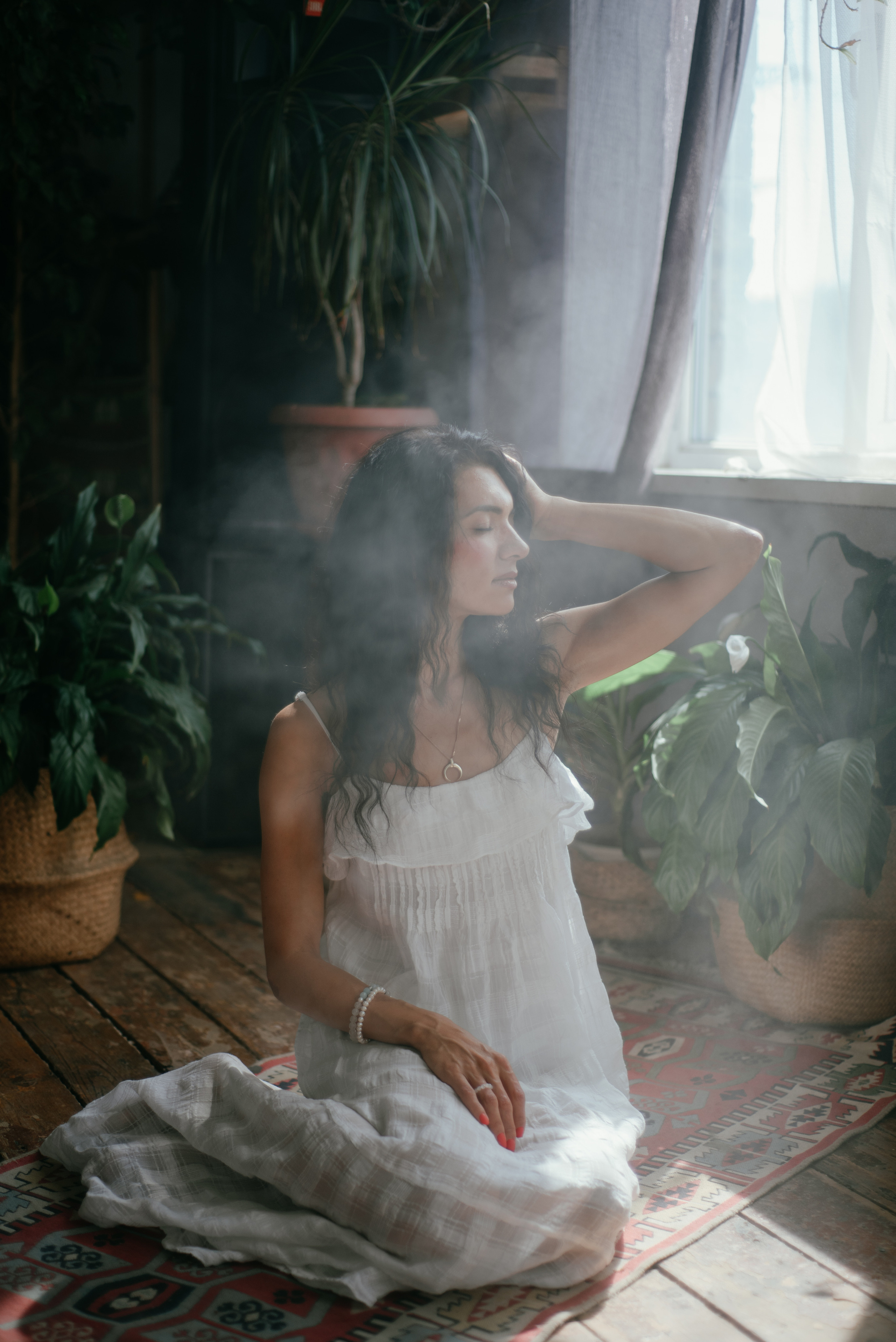 В оранжерее. Семейный и женский фотограф Лоо Краснодар Сочи Энем Татьяна Трибурт